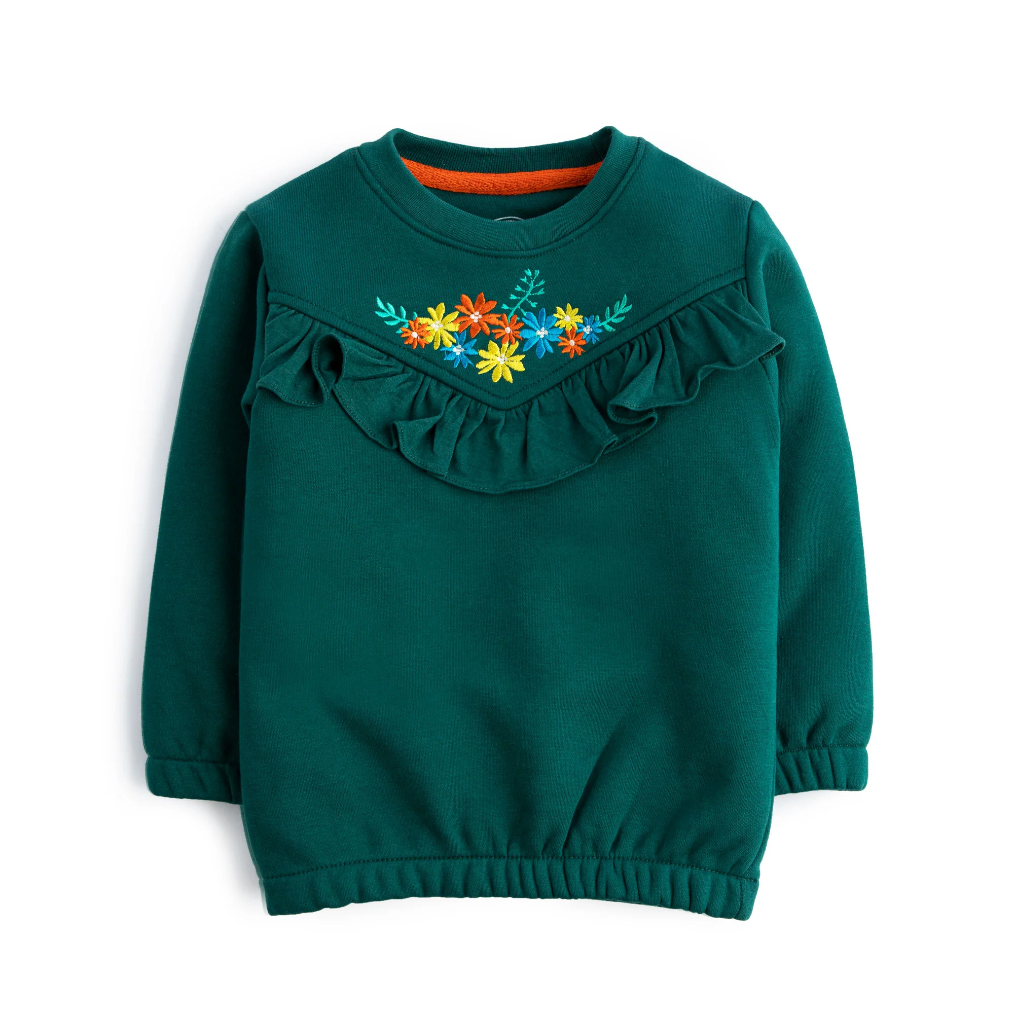 Forest Ruffle Sweatshirt