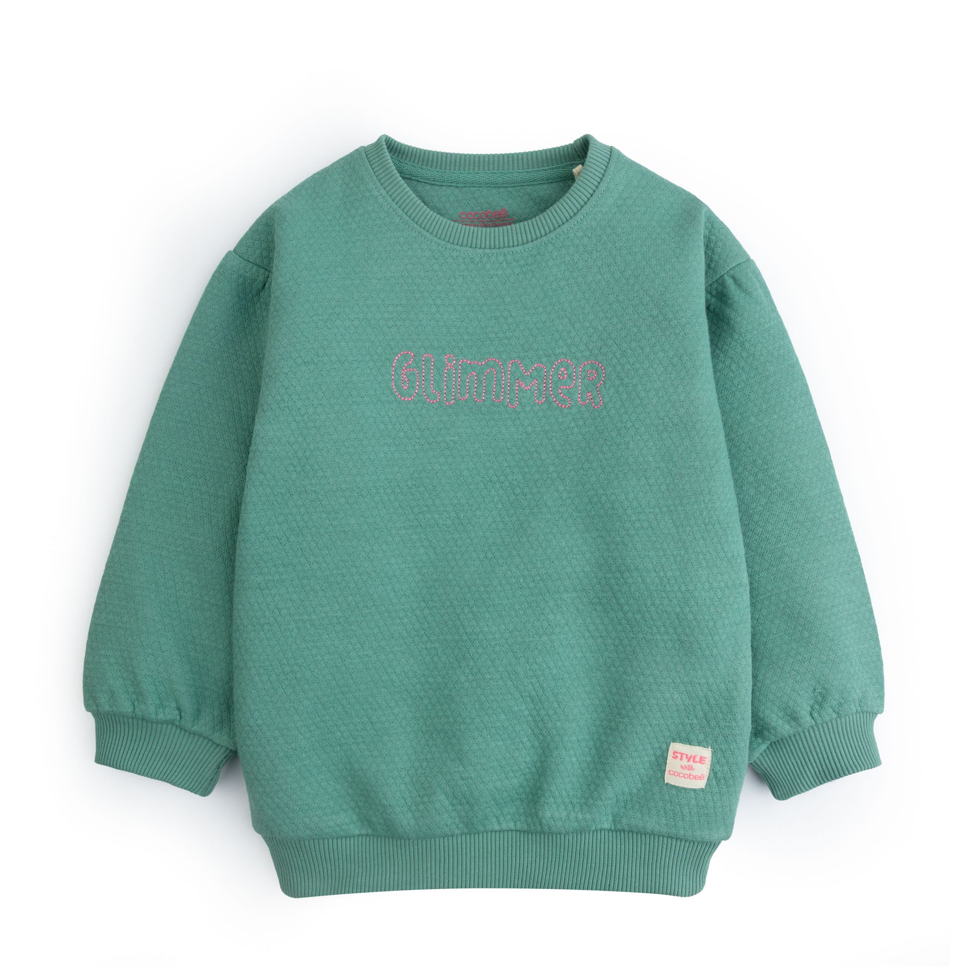 Glimmer Aqua Green Sweatshirt
