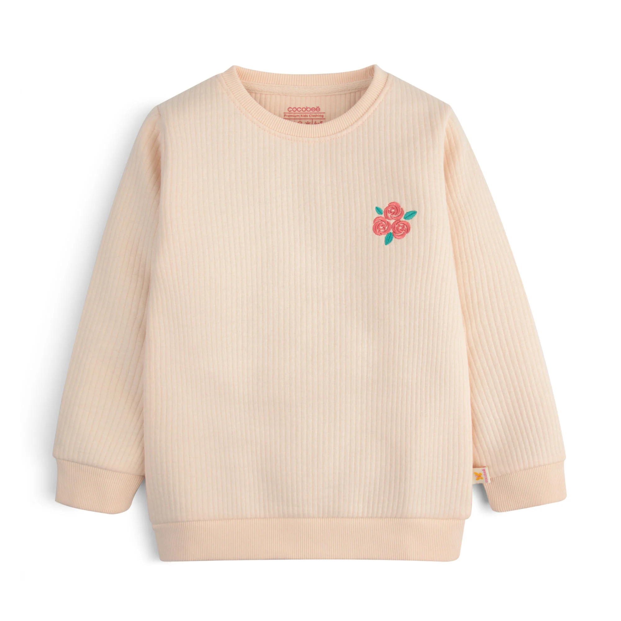 Ribbed Bloom Sweatshirt