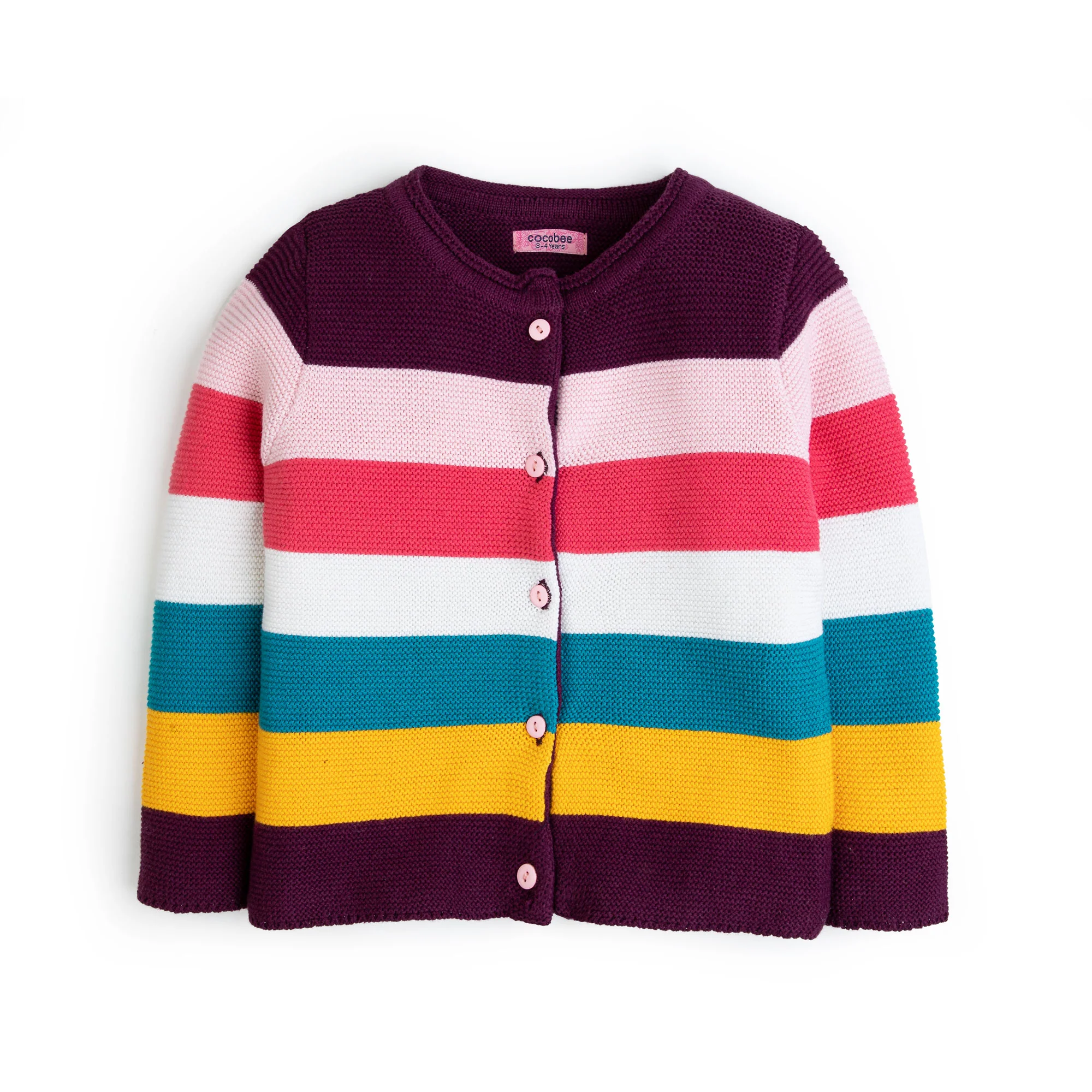 Multi-Stripped Fashion Cardigan