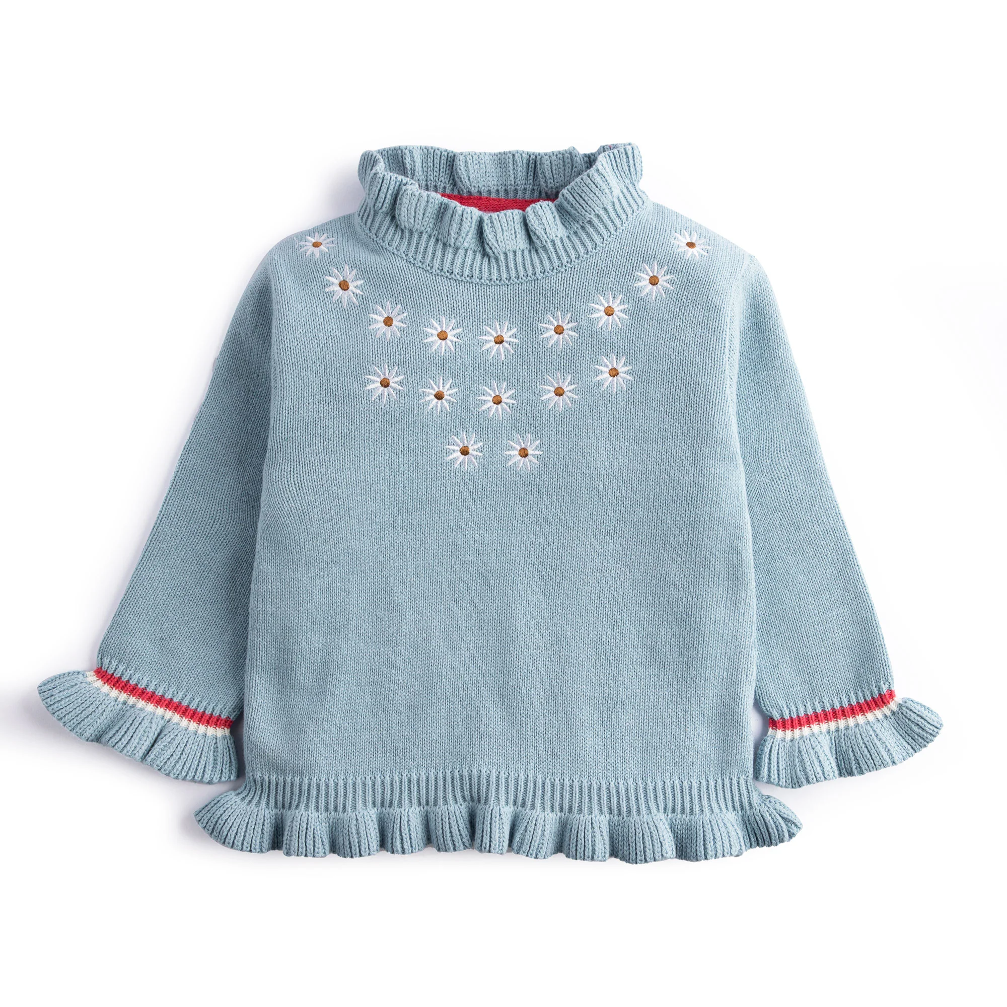 Daisy Ruffle Sweater