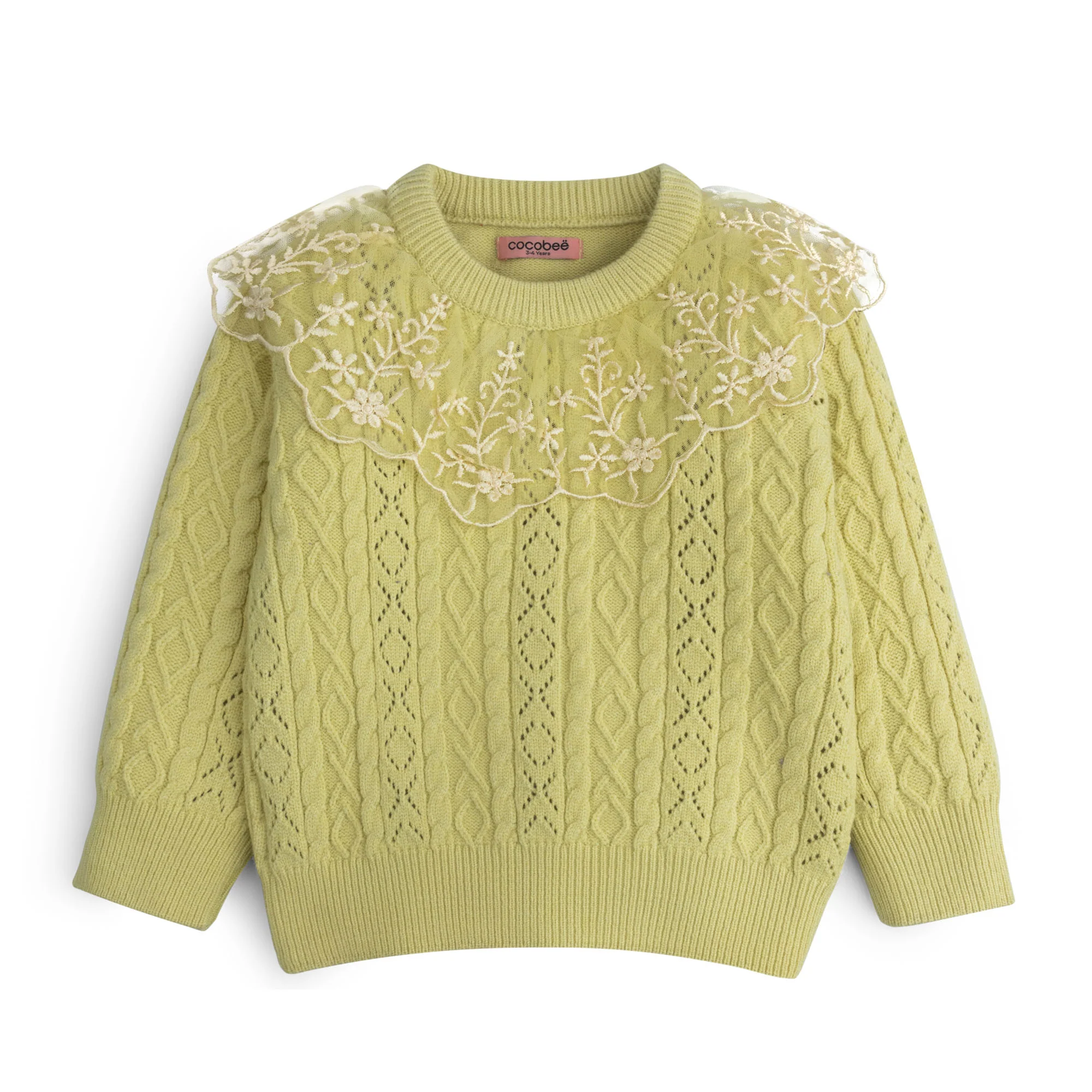 Embroidered Haze Sweater