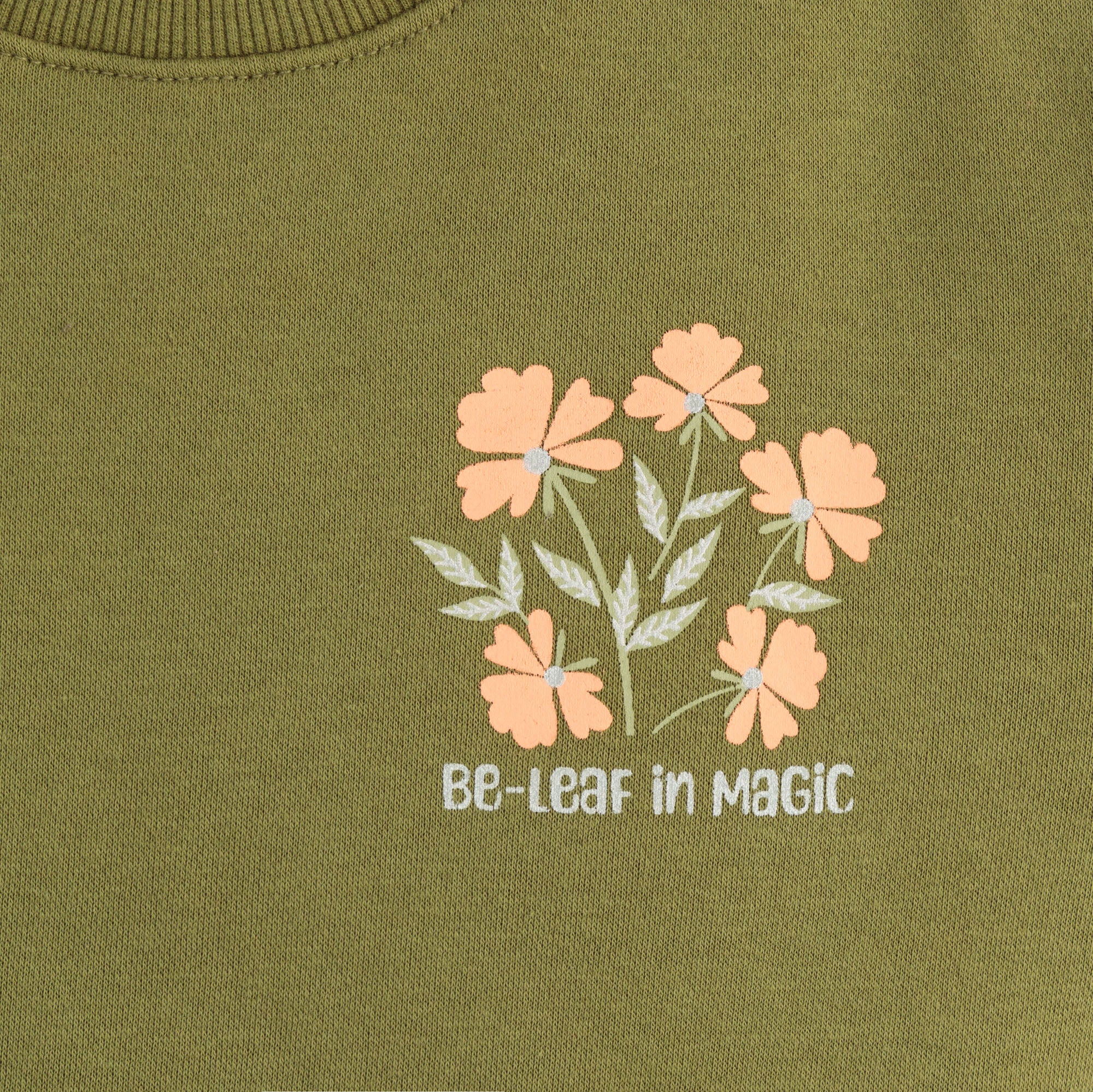 Olive Bloom Printed Two-Pack - Image 2
