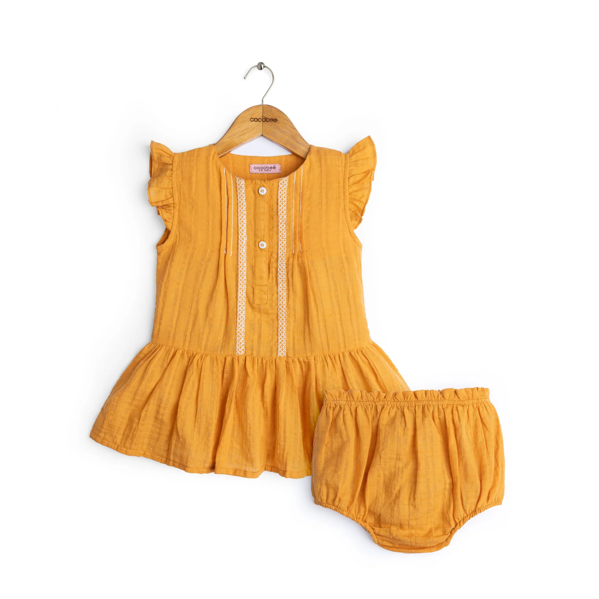 Mustard Top and Short Set