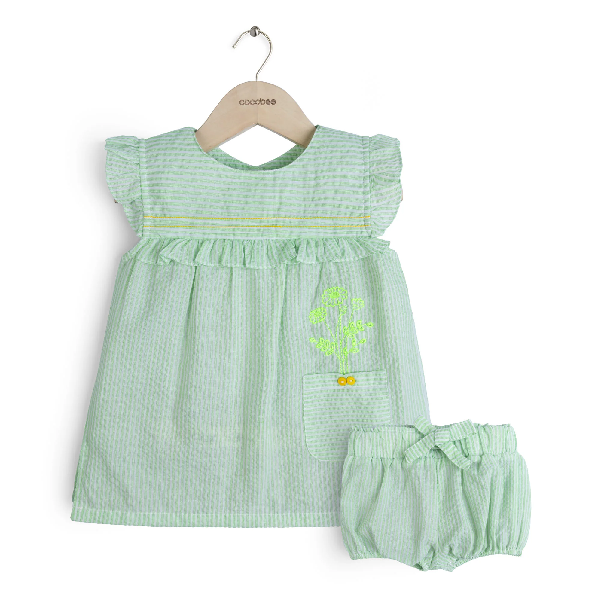 Minty Green Top and Short Set