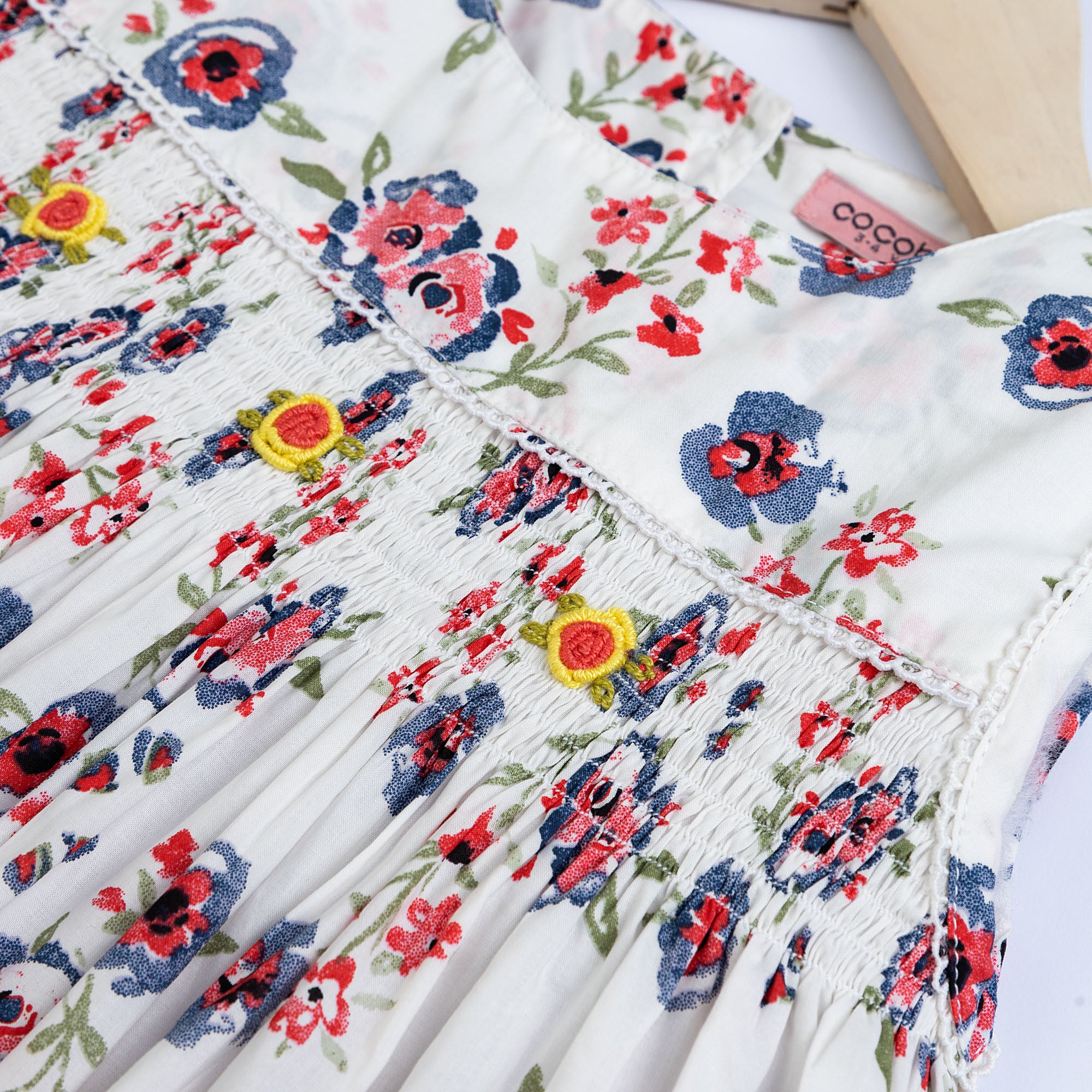 Floral White Embroidered Two-Pack - Image 2