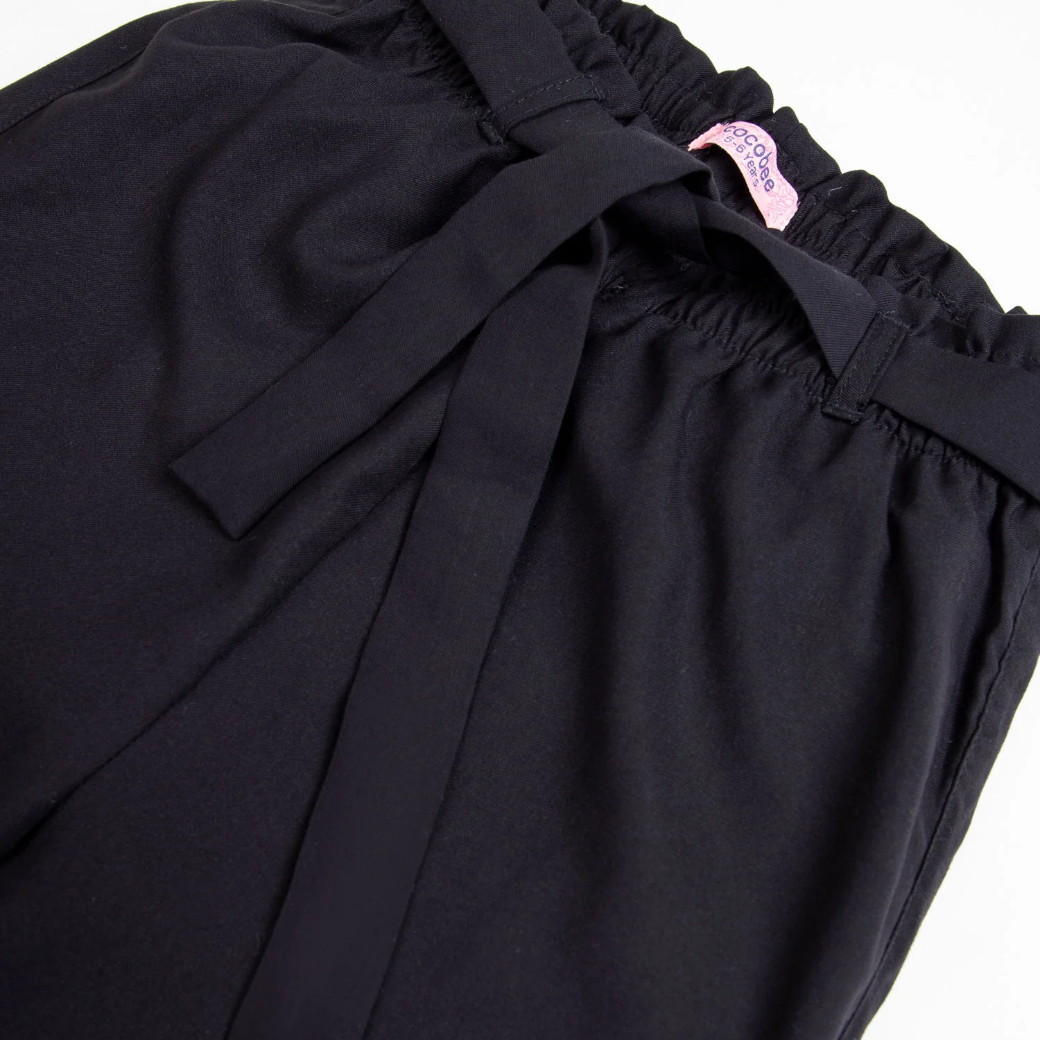 High Rise Black Boot Cut Trouser - Image 2