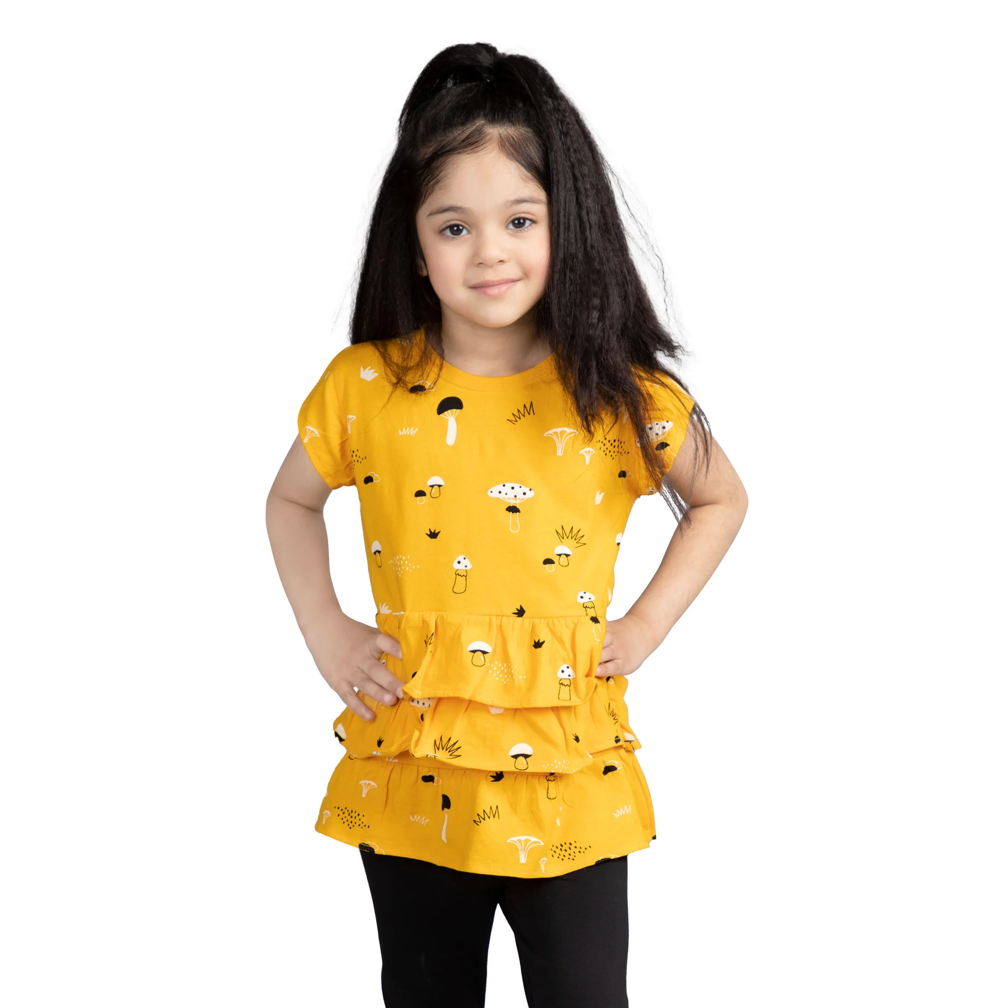 Mustard Mushroom Top