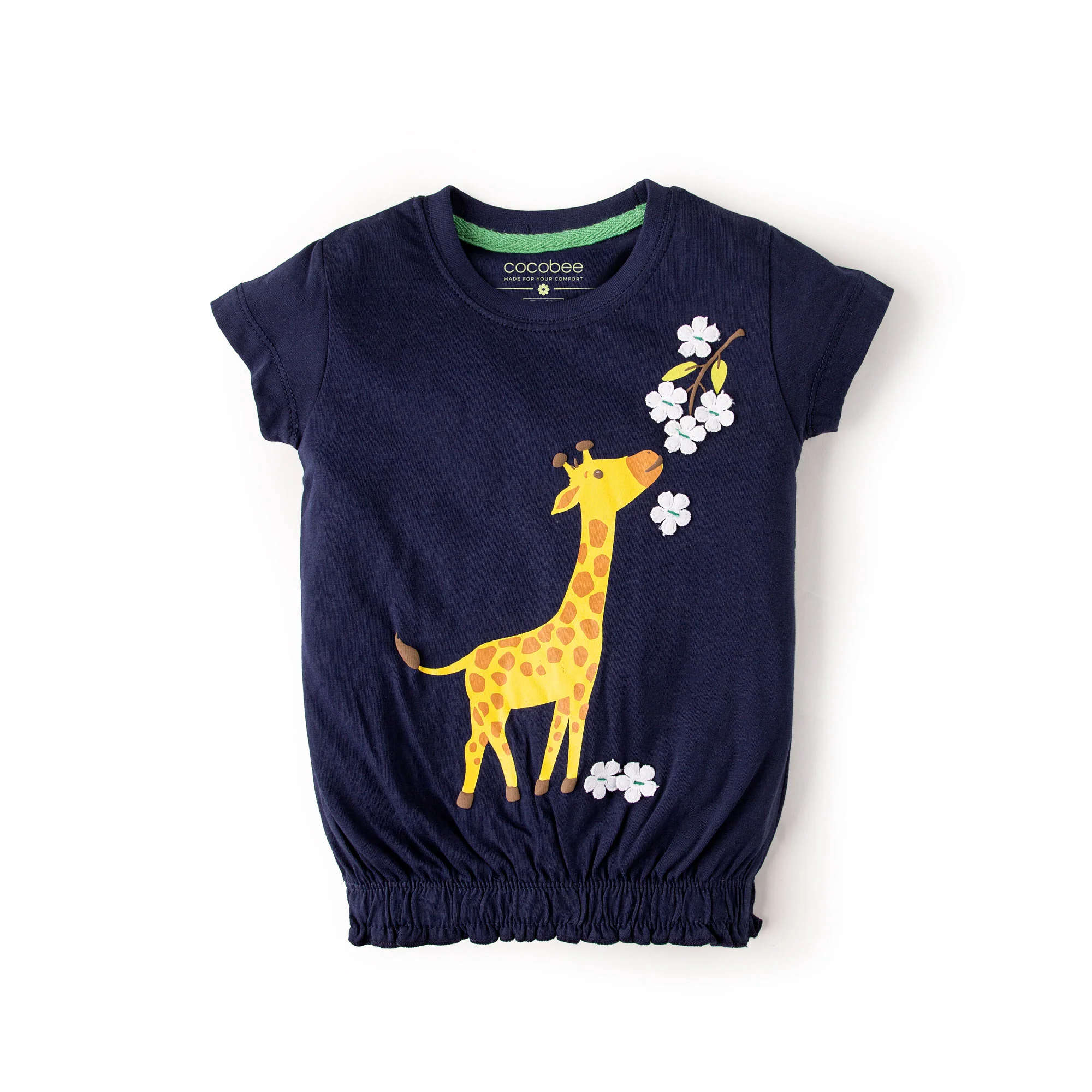 Giraffe printed top