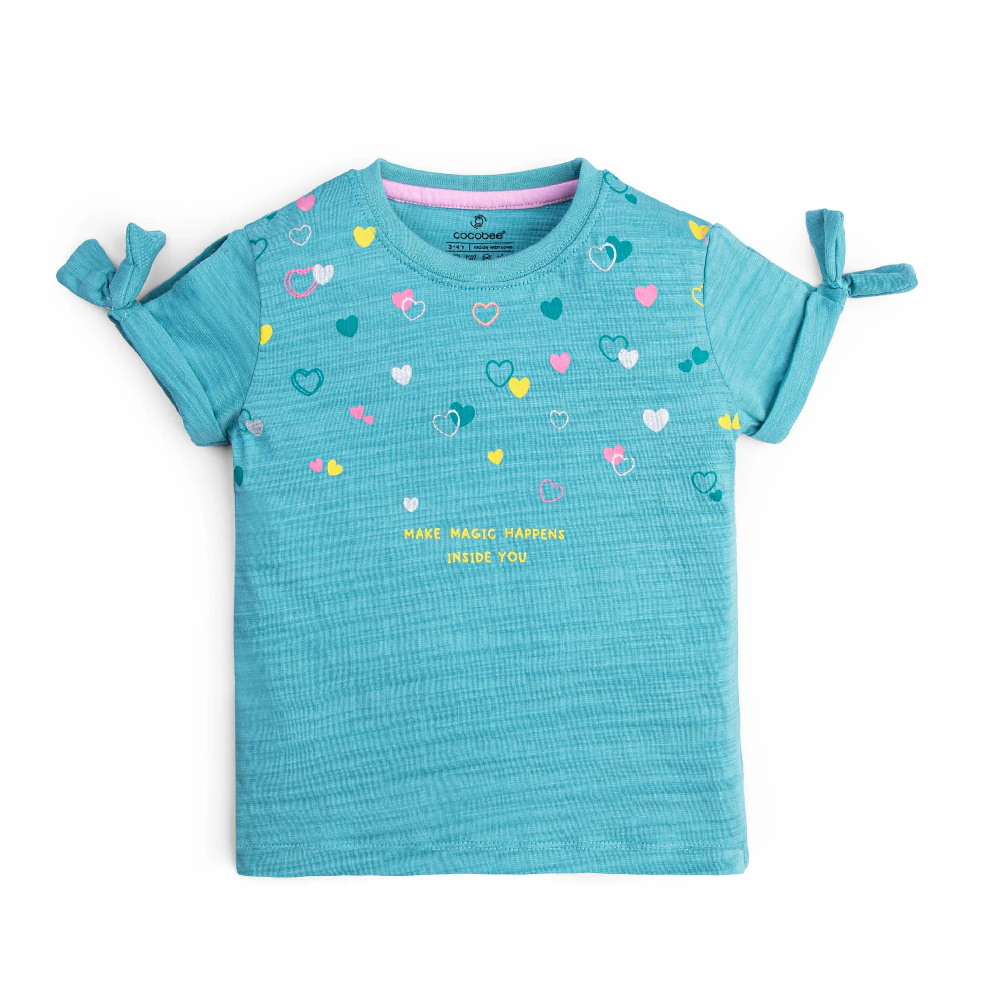Magical Teal Printed T-shirt