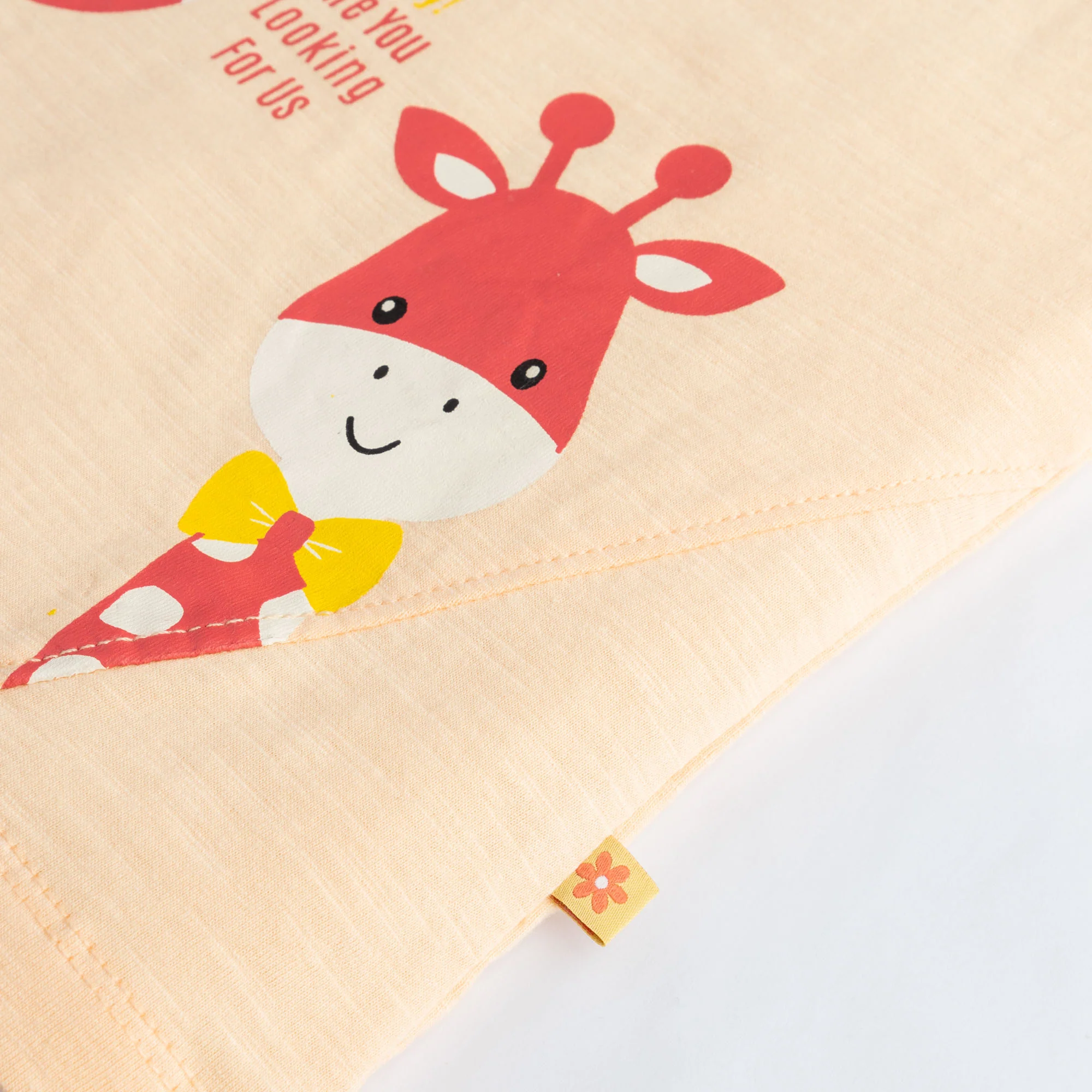 Peach Printed T-shirt - Image 3