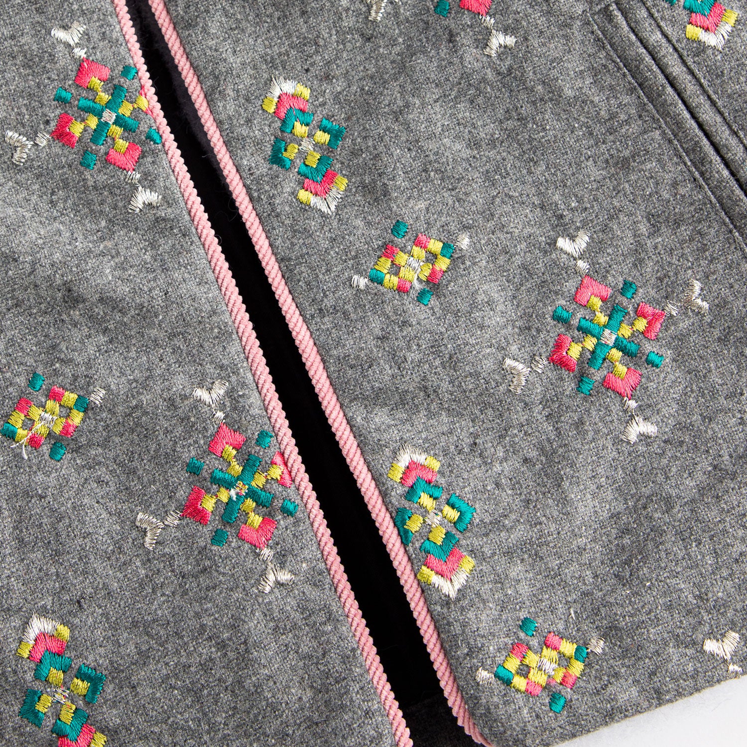 Grey Woolen Coat - Image 2