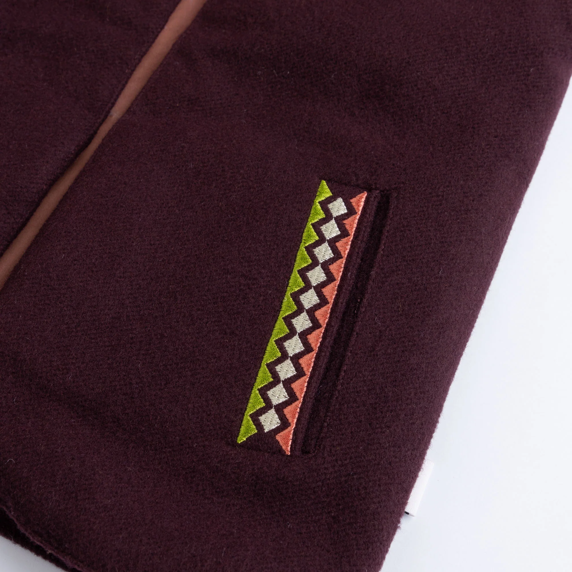 Oxblood Maroon Coat - Image 3