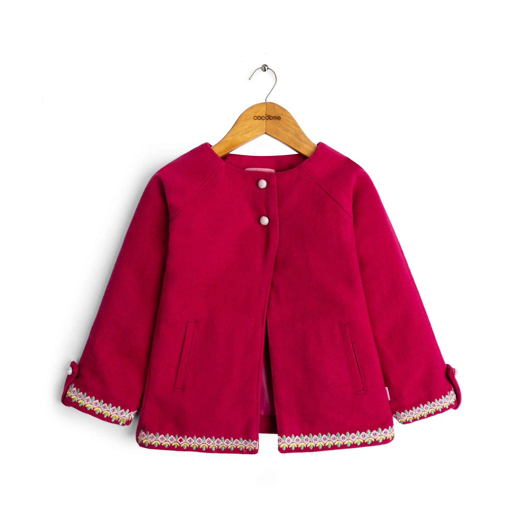 Barbie Pink Wool Coat