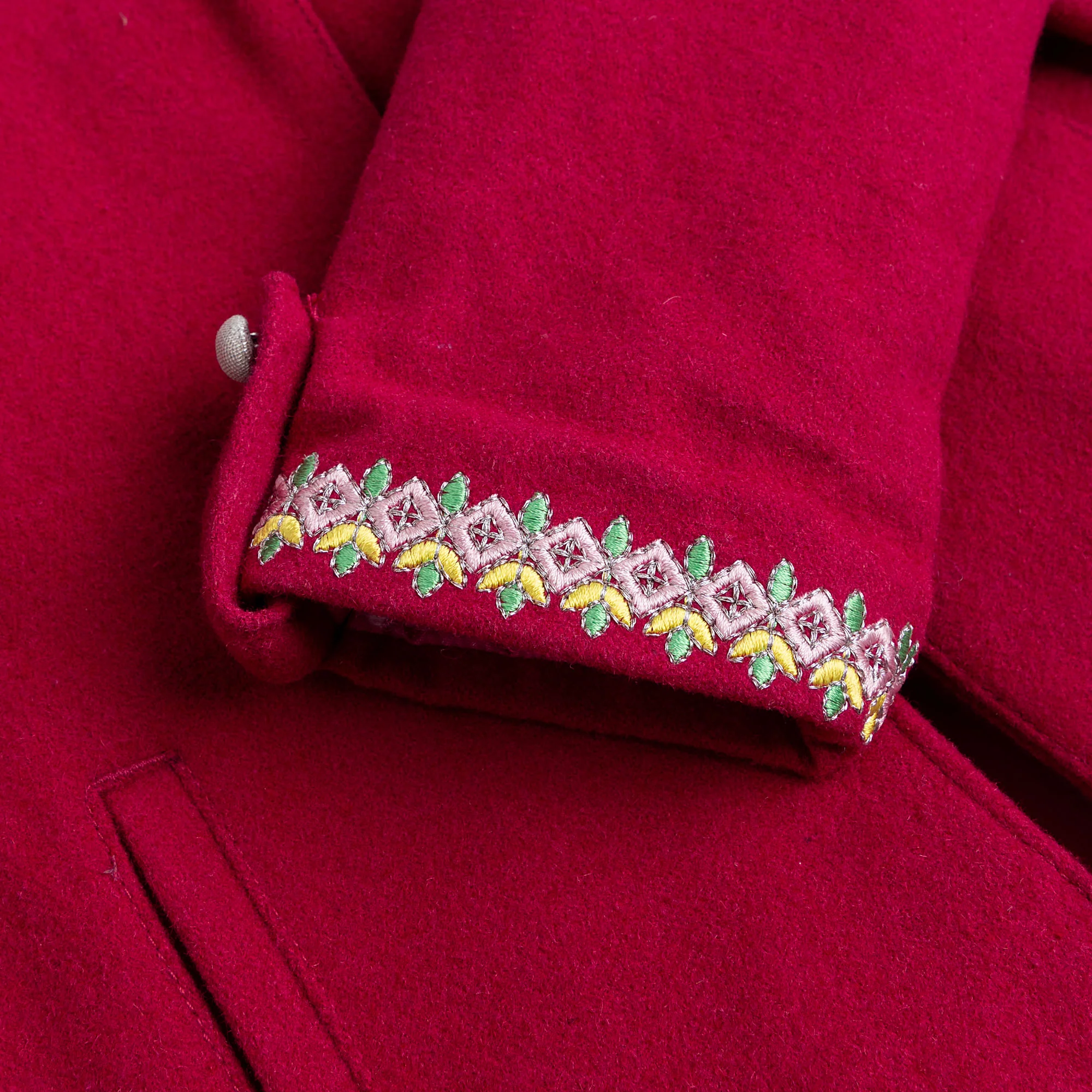 Barbie Pink Wool Coat - Image 3