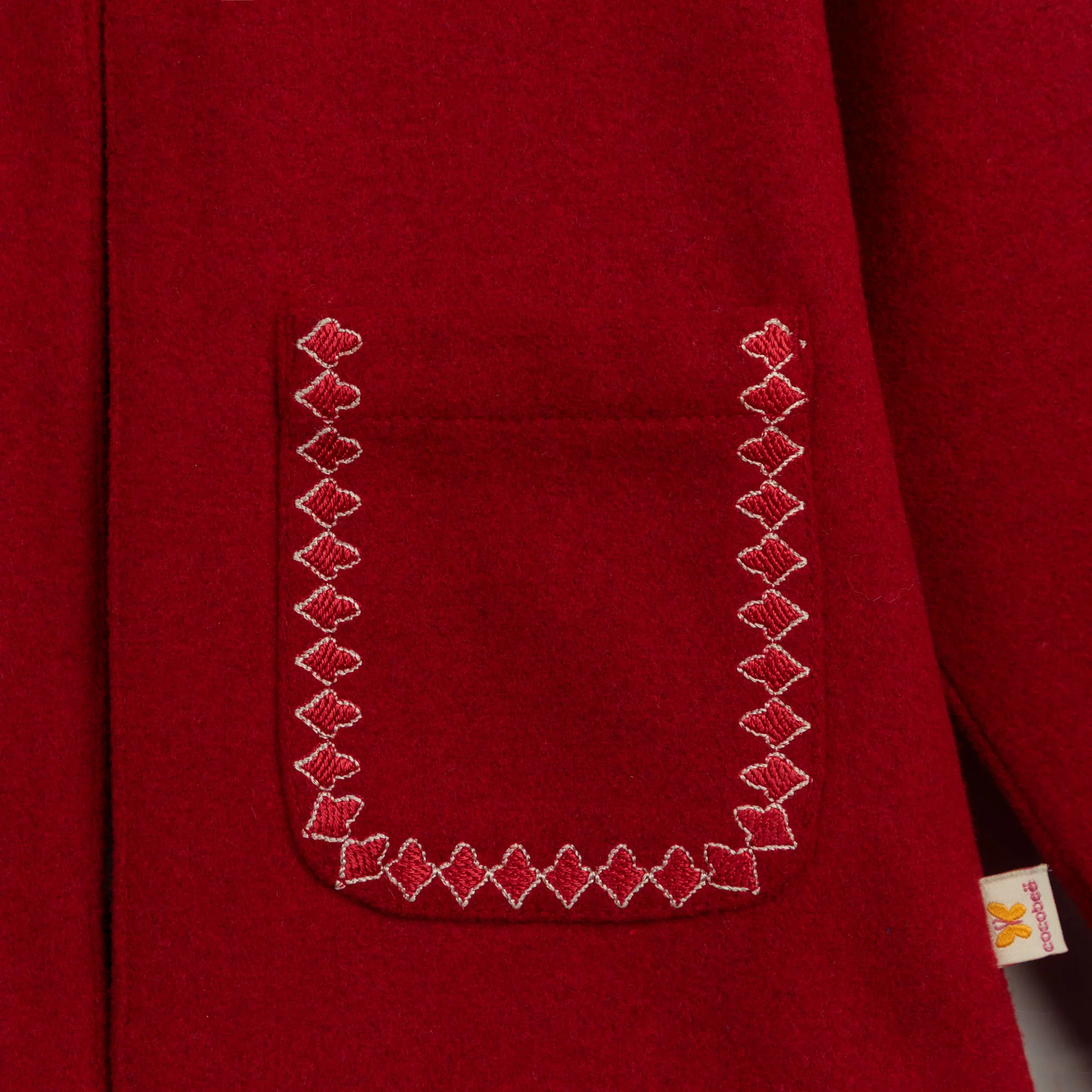 Ruby Thread Pocketed Coat - Image 3
