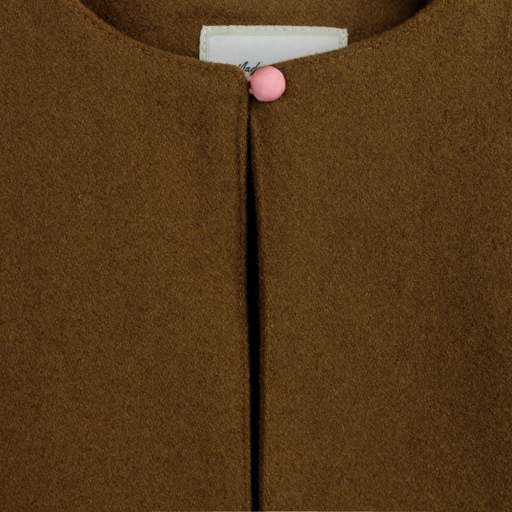 Sandstone Embroidered Coat - Image 3