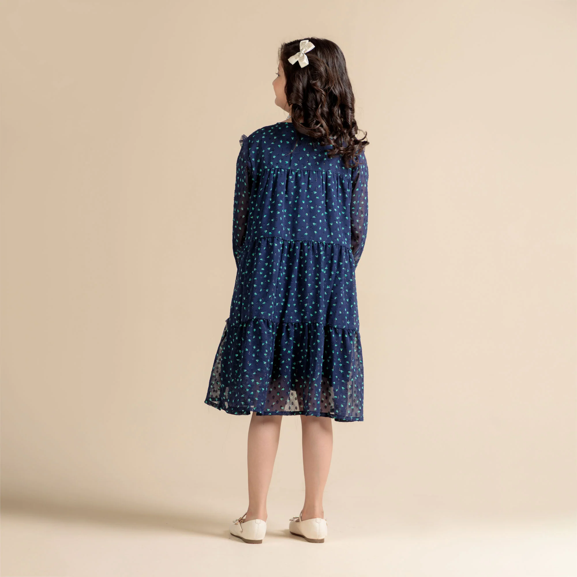 Sapphire Glow Tiered Top - Image 5