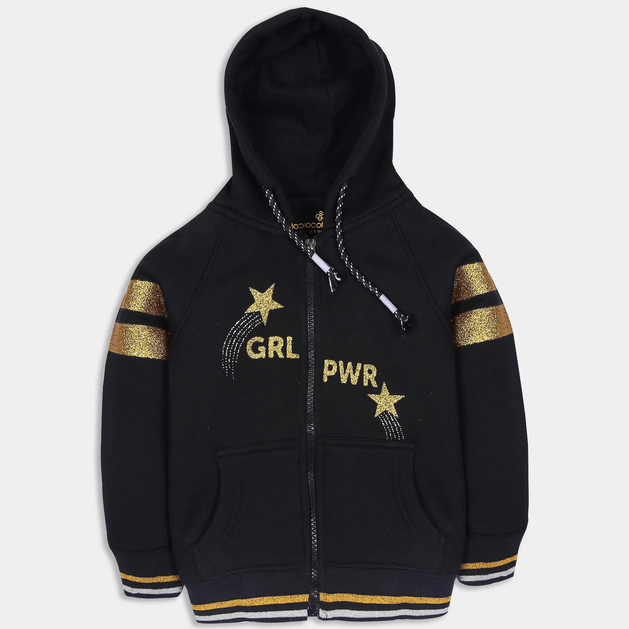 Glittery Black Hoodie - Image 2