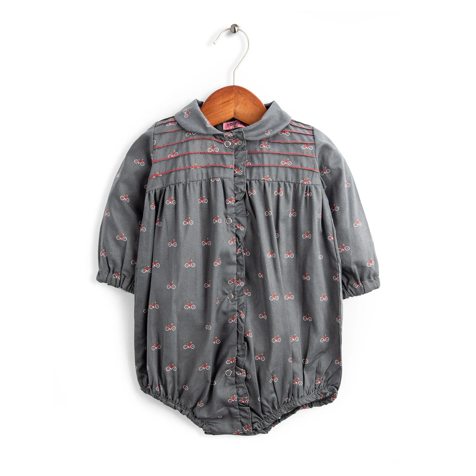 Steel Grey Romper