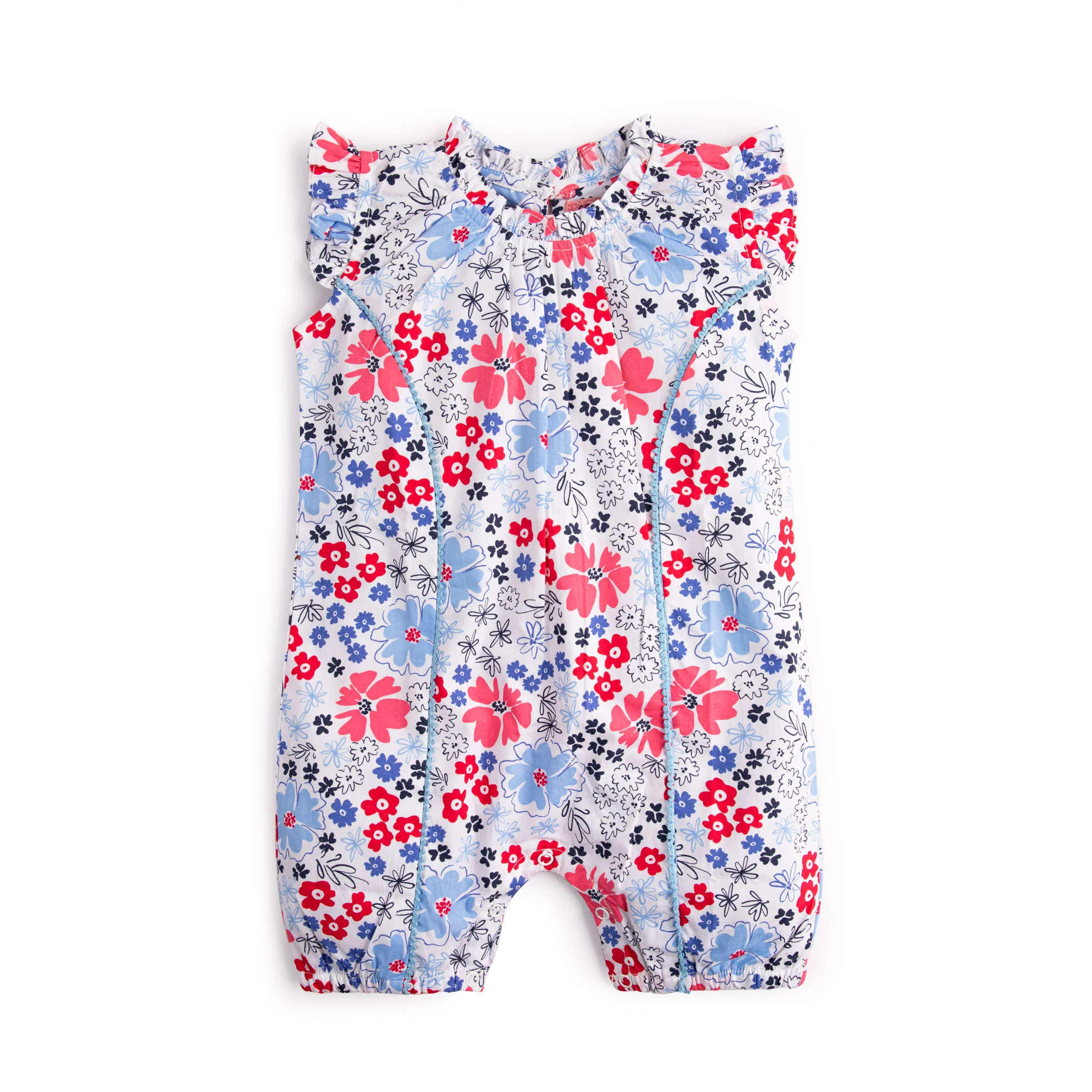 Floral Printed Romper