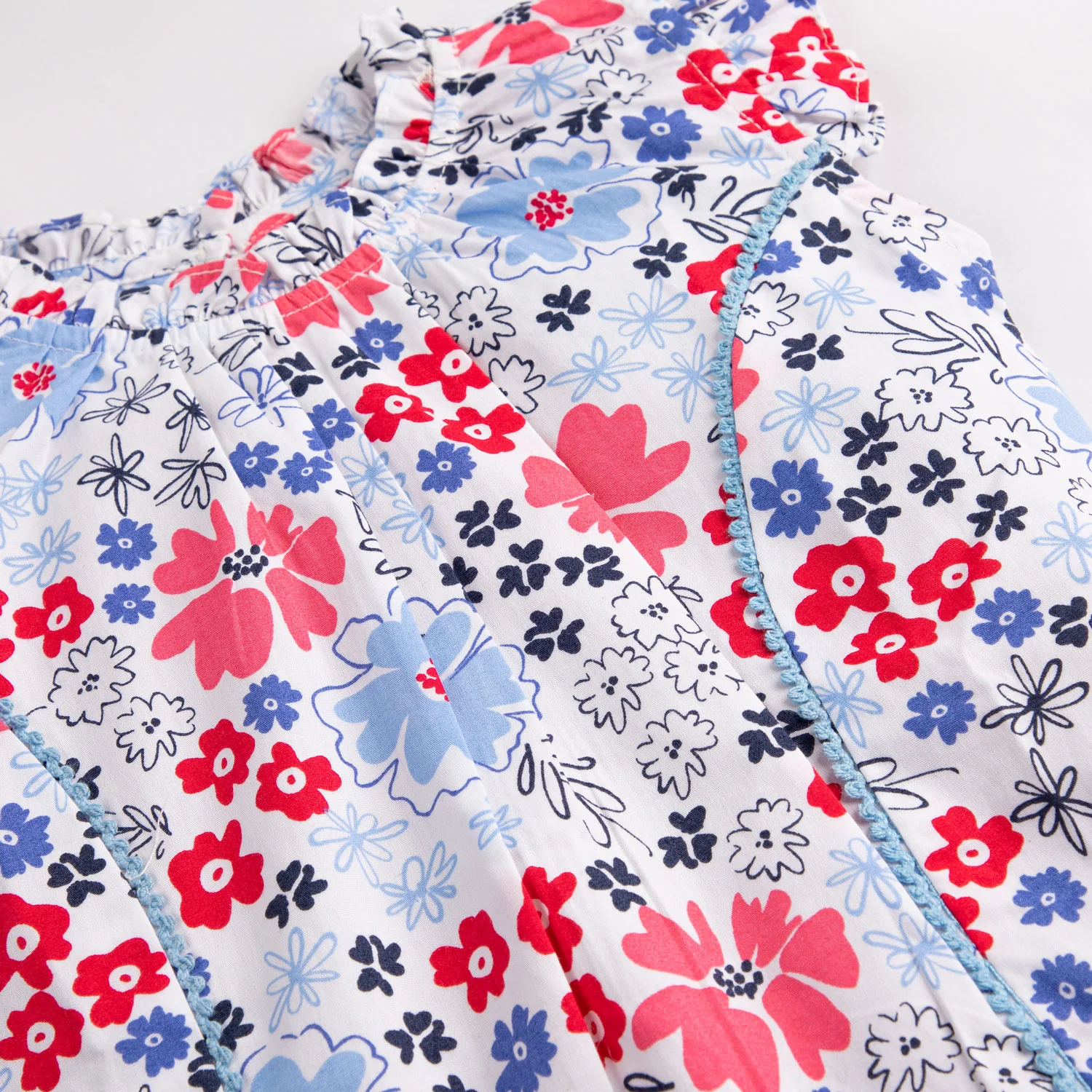 Floral Printed Romper - Image 2