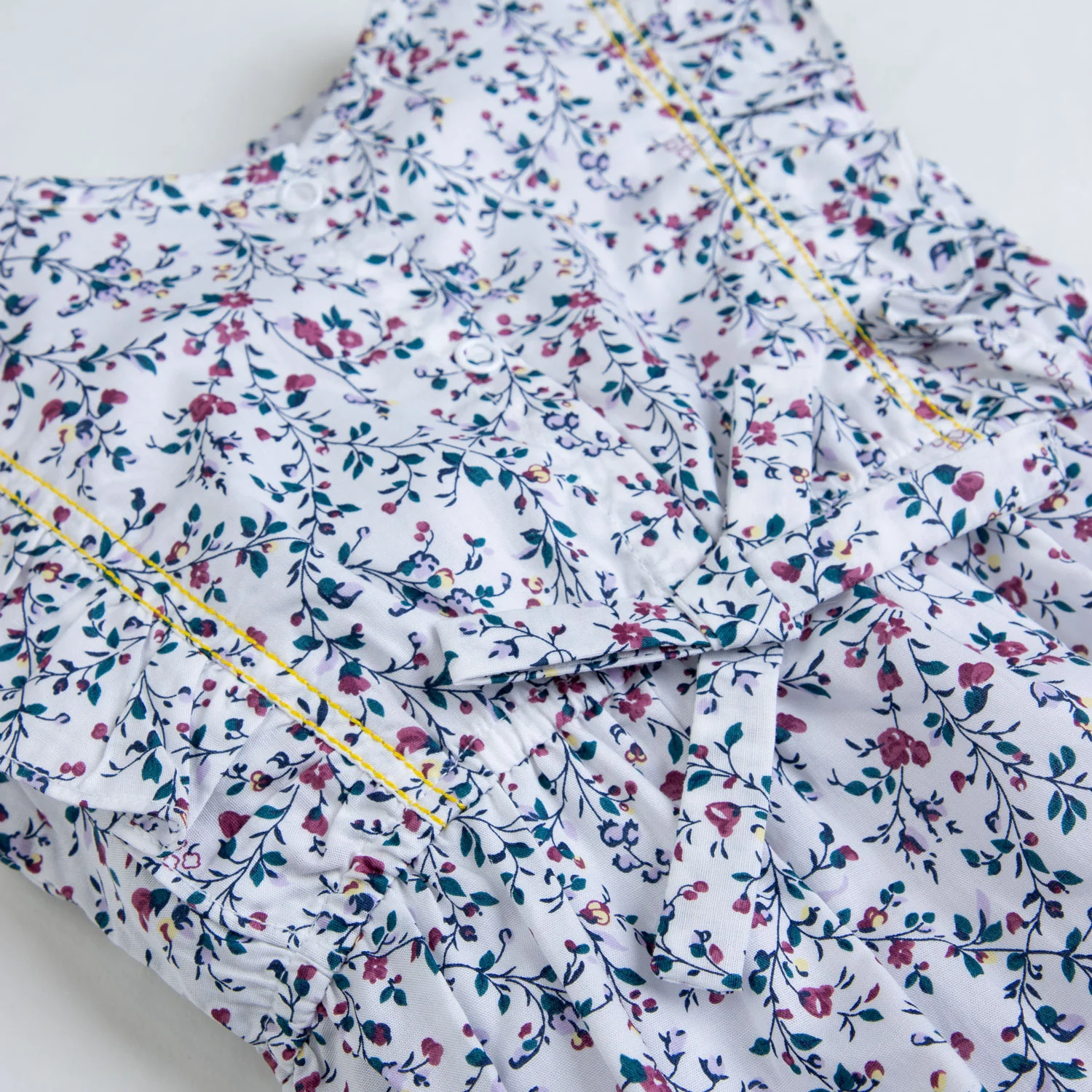 Ruffled Printed Romper - Image 2