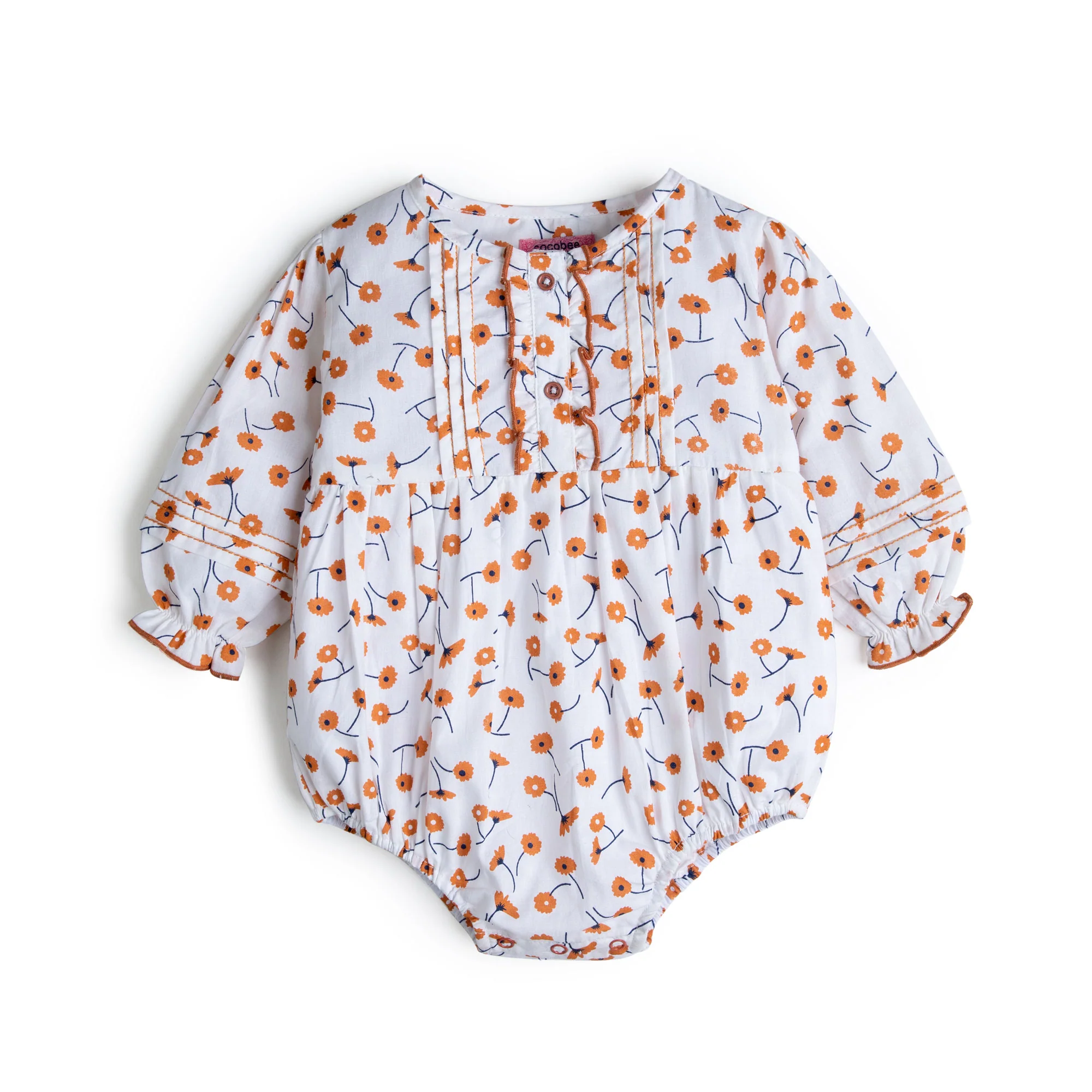 Sparkle Floral printed Romper