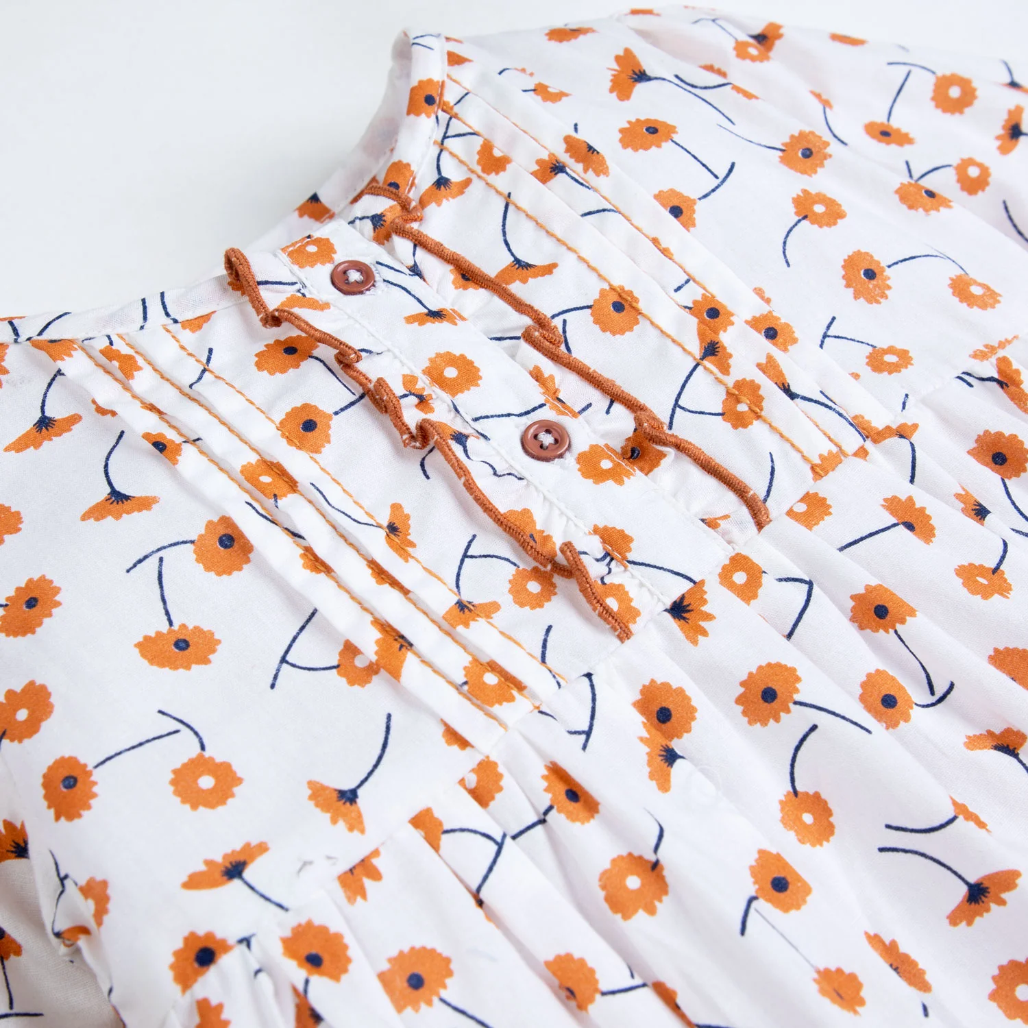 Sparkle Floral printed Romper - Image 2