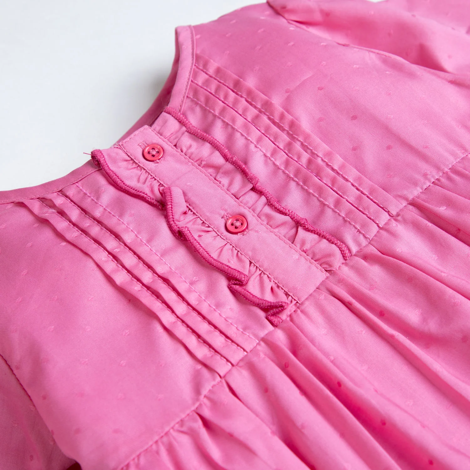 Bright Pink Girly Romper - Image 2