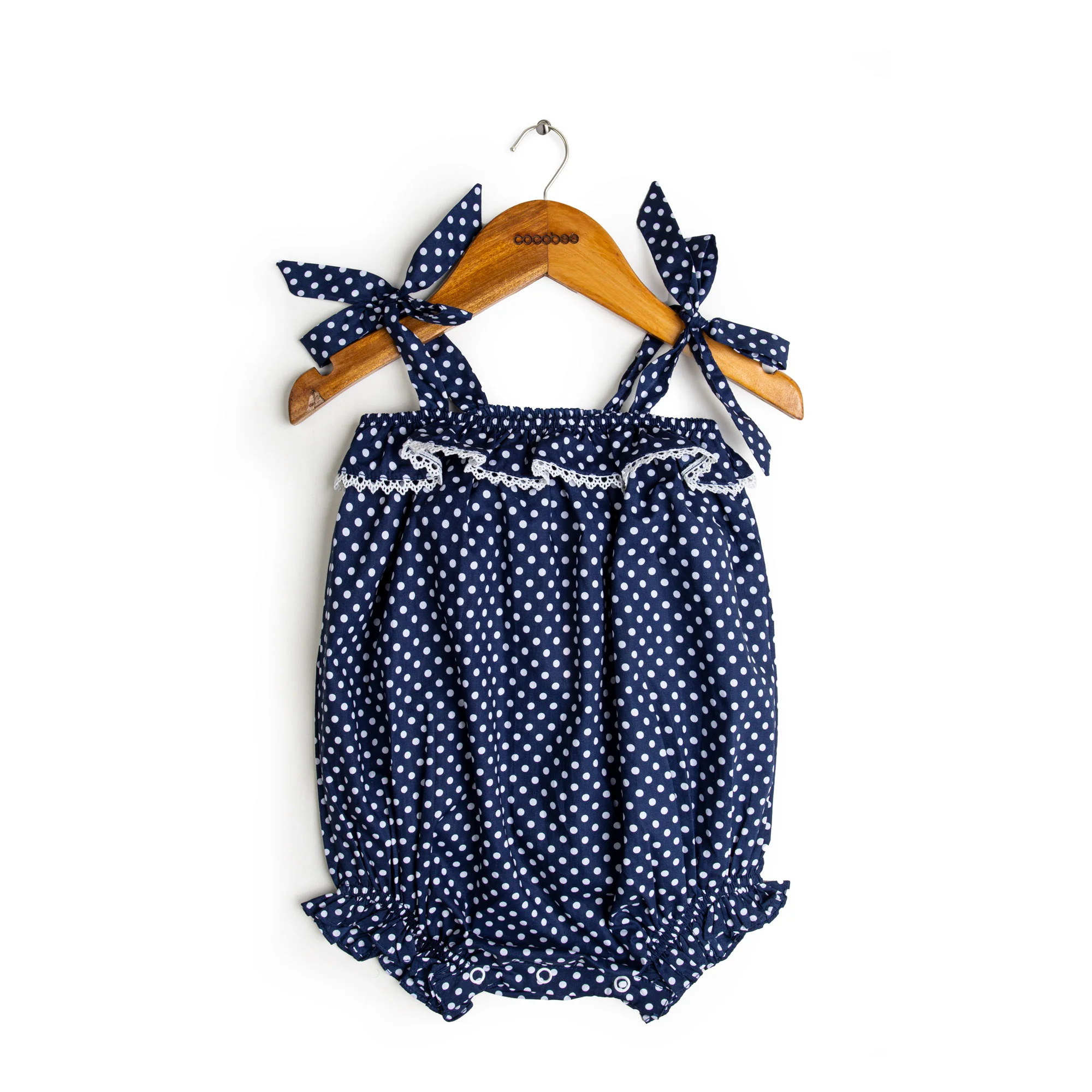 Ruffle Printed Romper