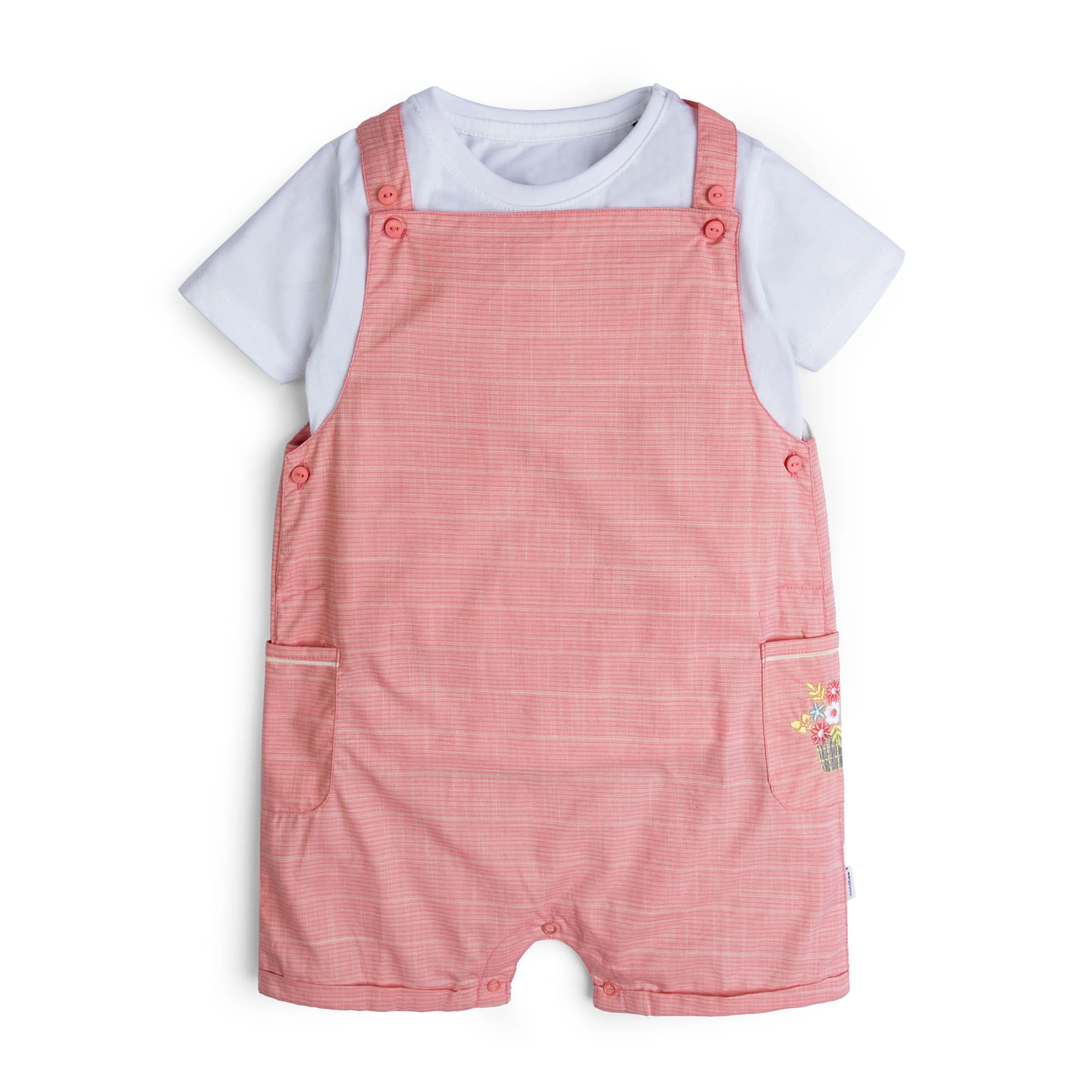 Crepe Pink Romper