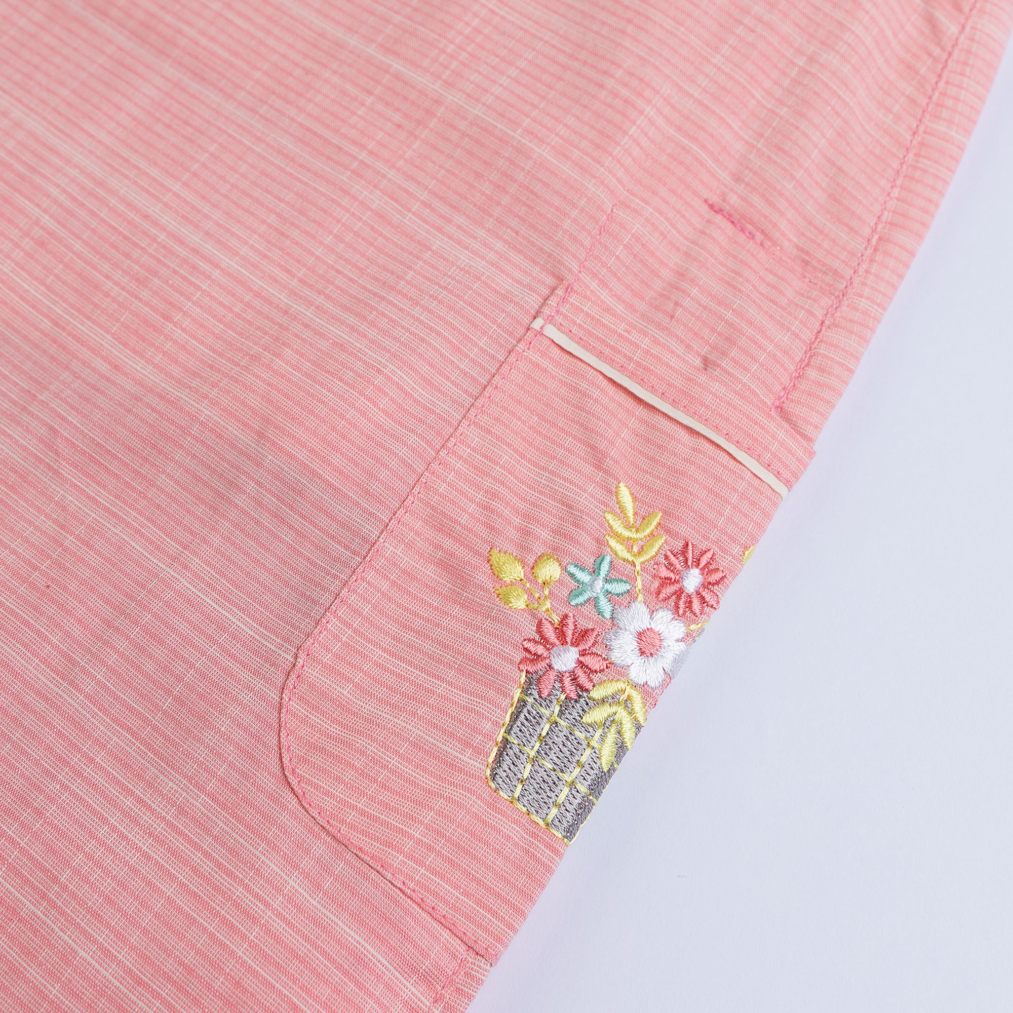 Crepe Pink Romper - Image 2