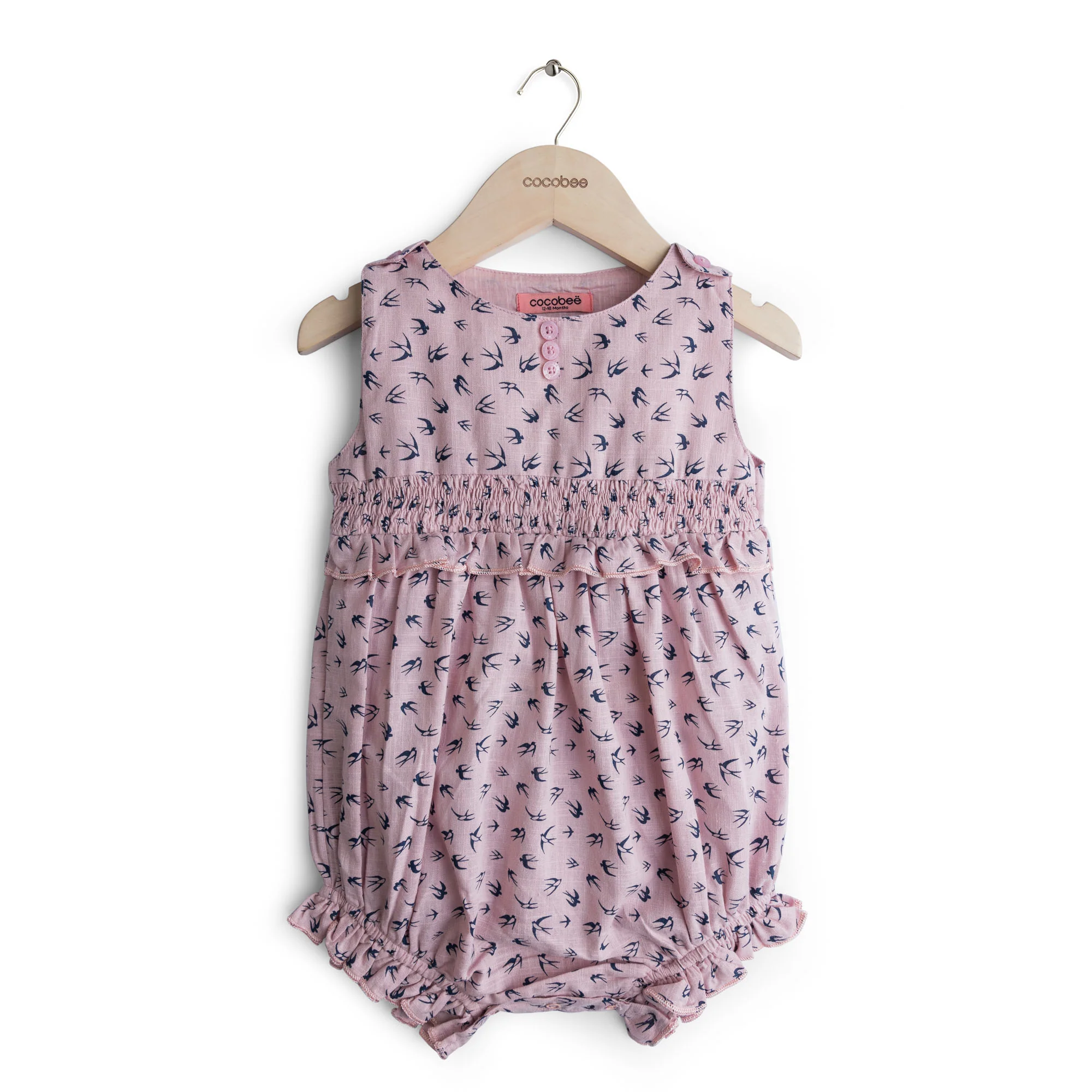 Majestic Purple Printed Romper