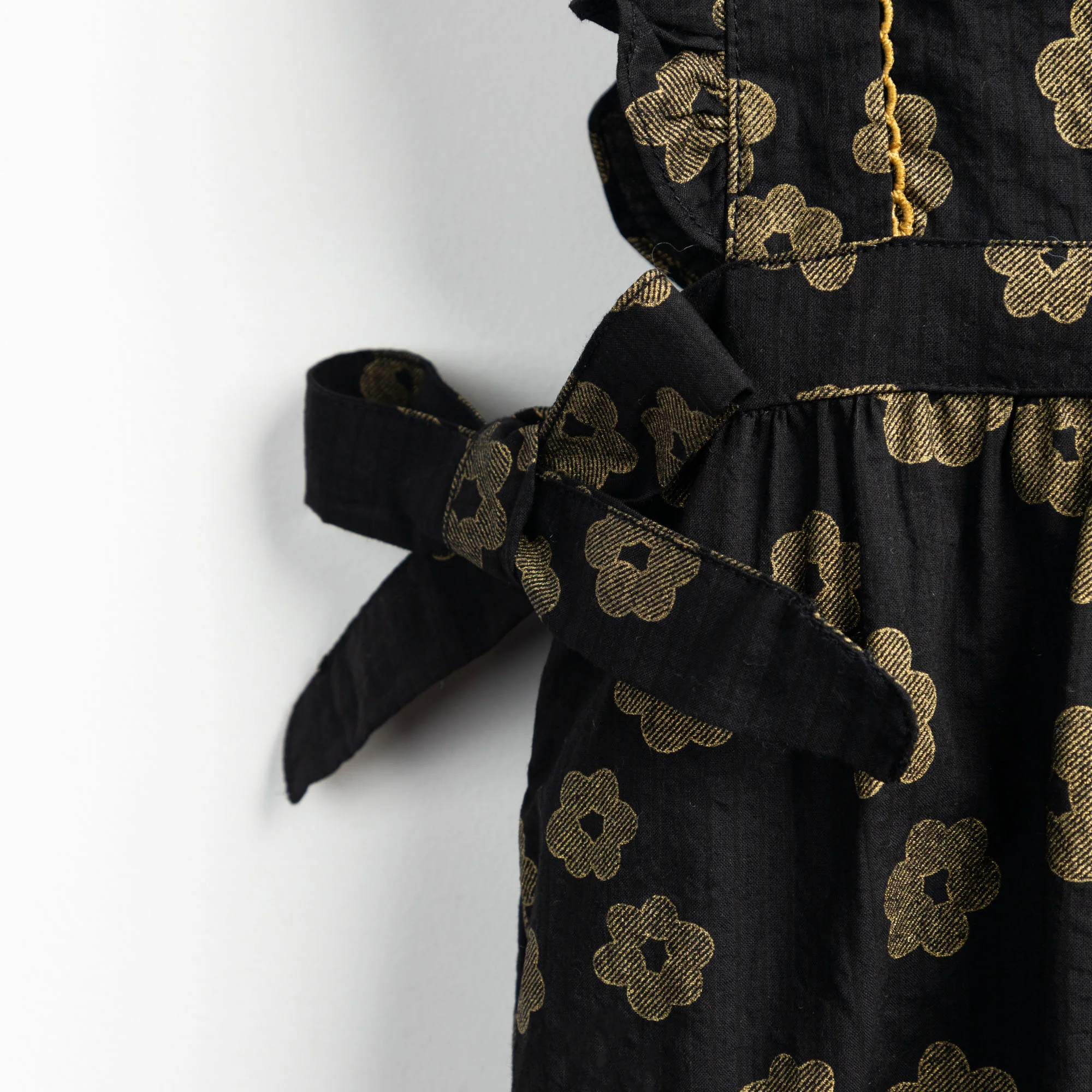 Midnight Lace Petal Romper - Image 2