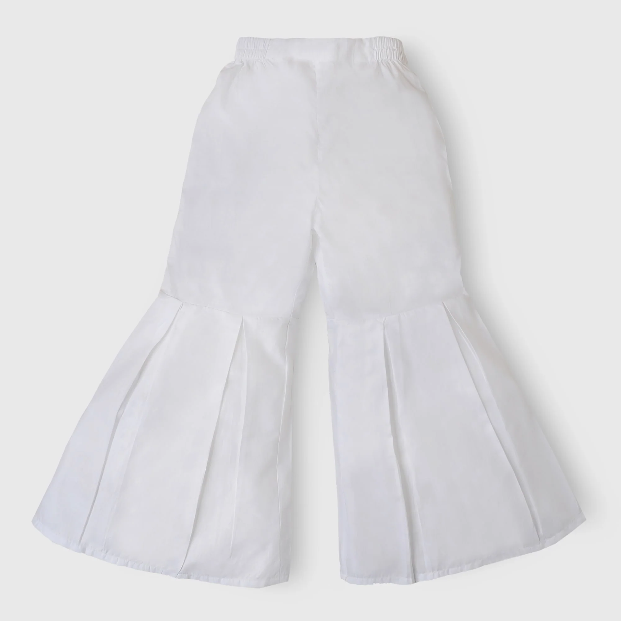 Girls White Sharara