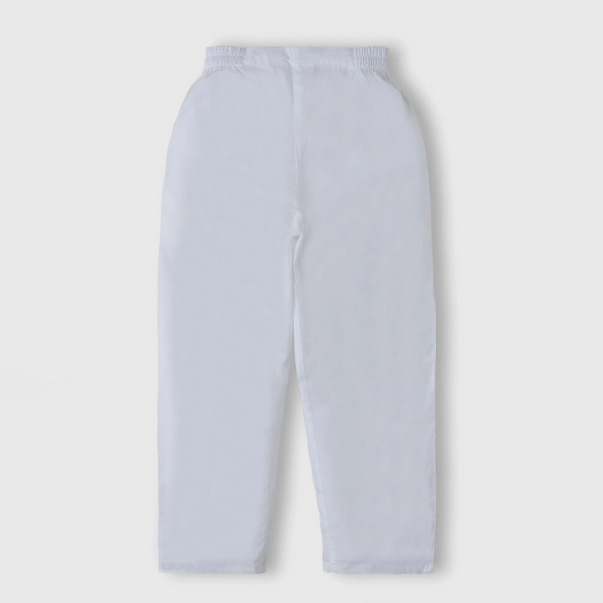 Basic White Trousers