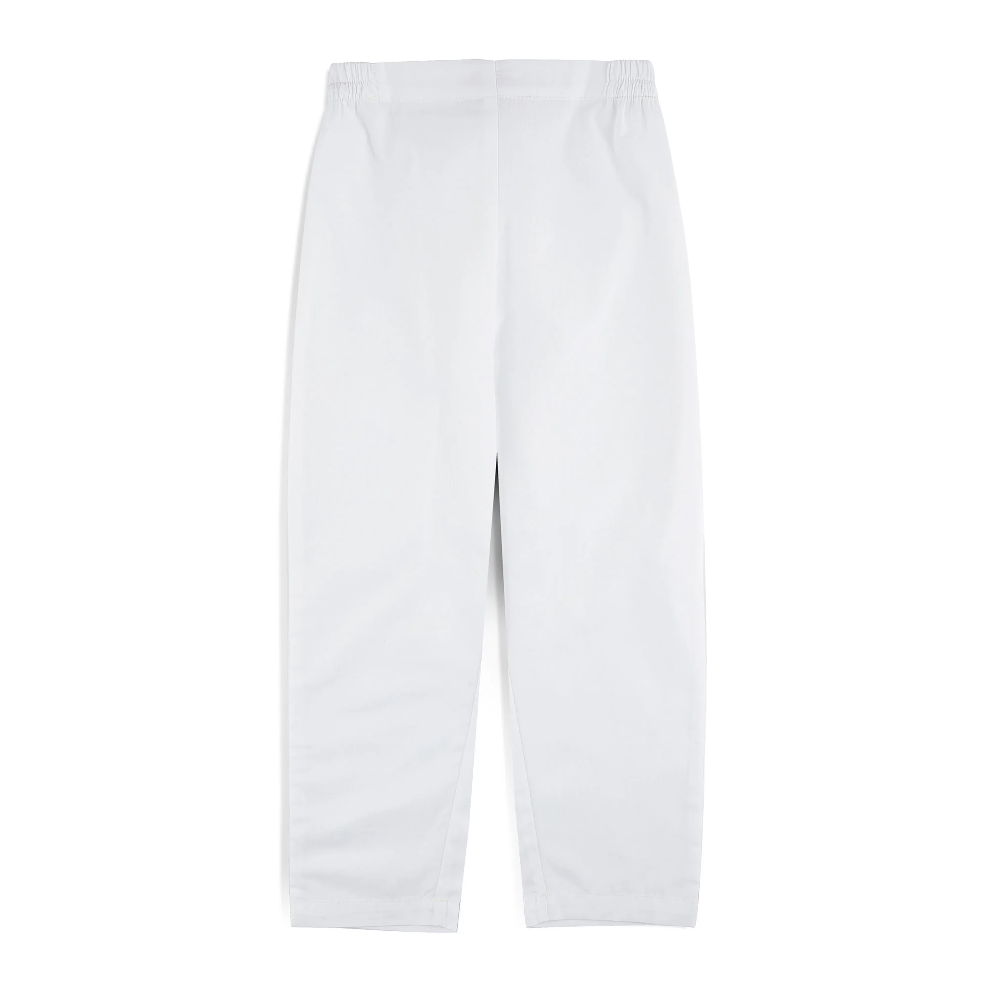 White Cotton Trousers