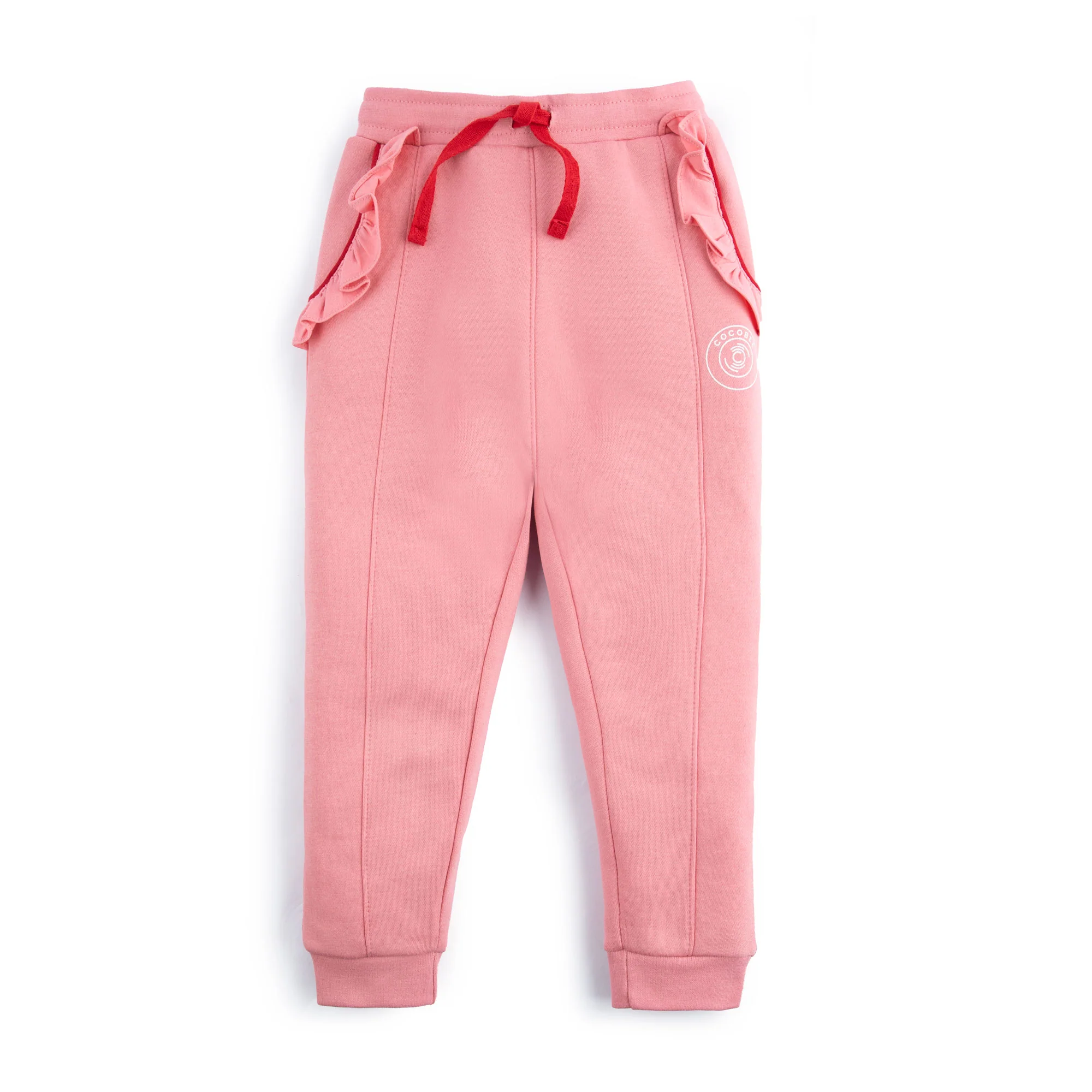 Pink Ruffle Trouser
