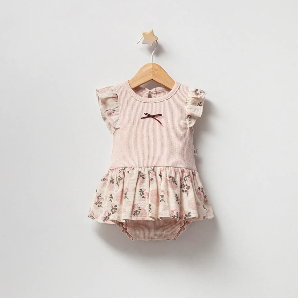 Infant printed Frock Style Bodysuit
