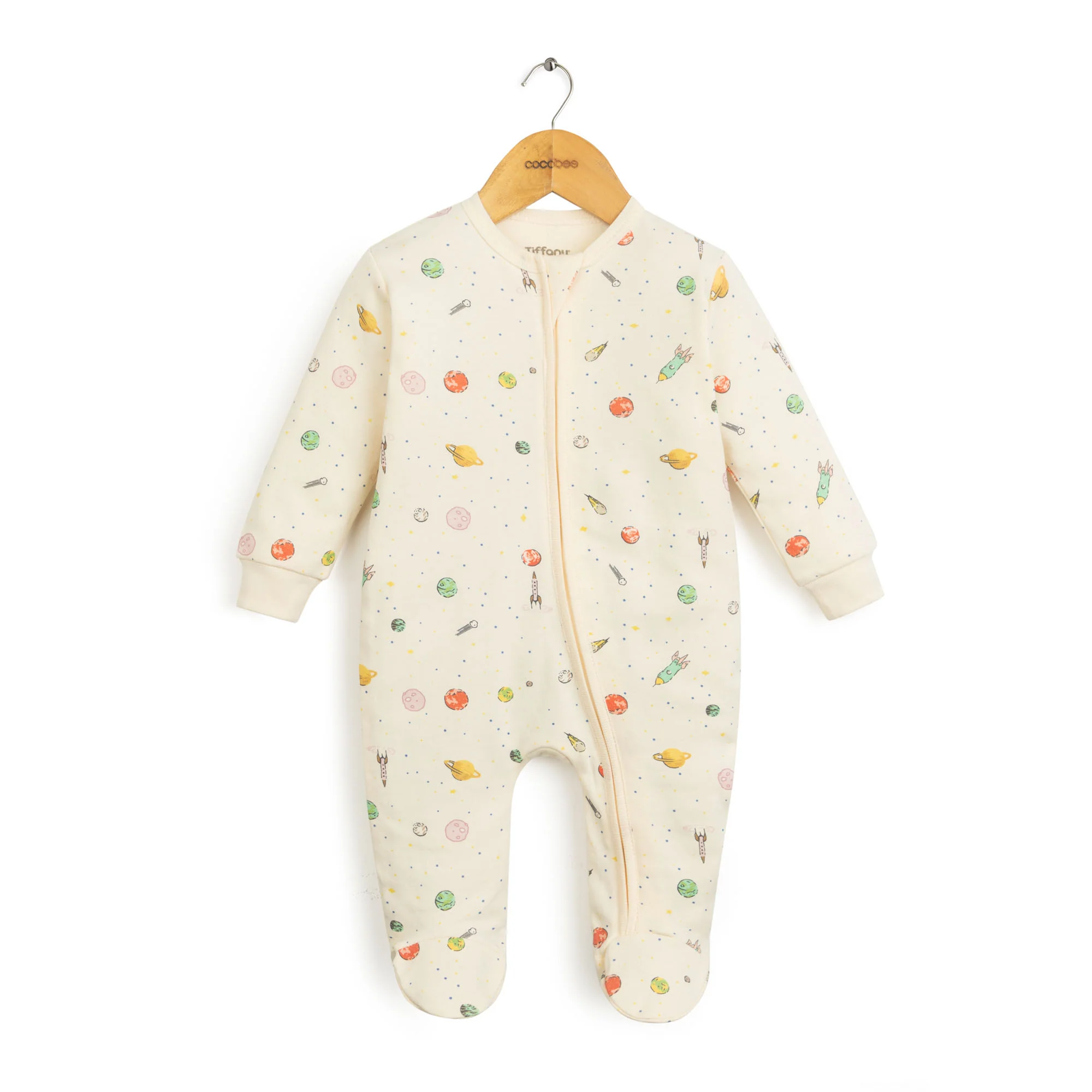 Cosmic Dreams Footed Romper