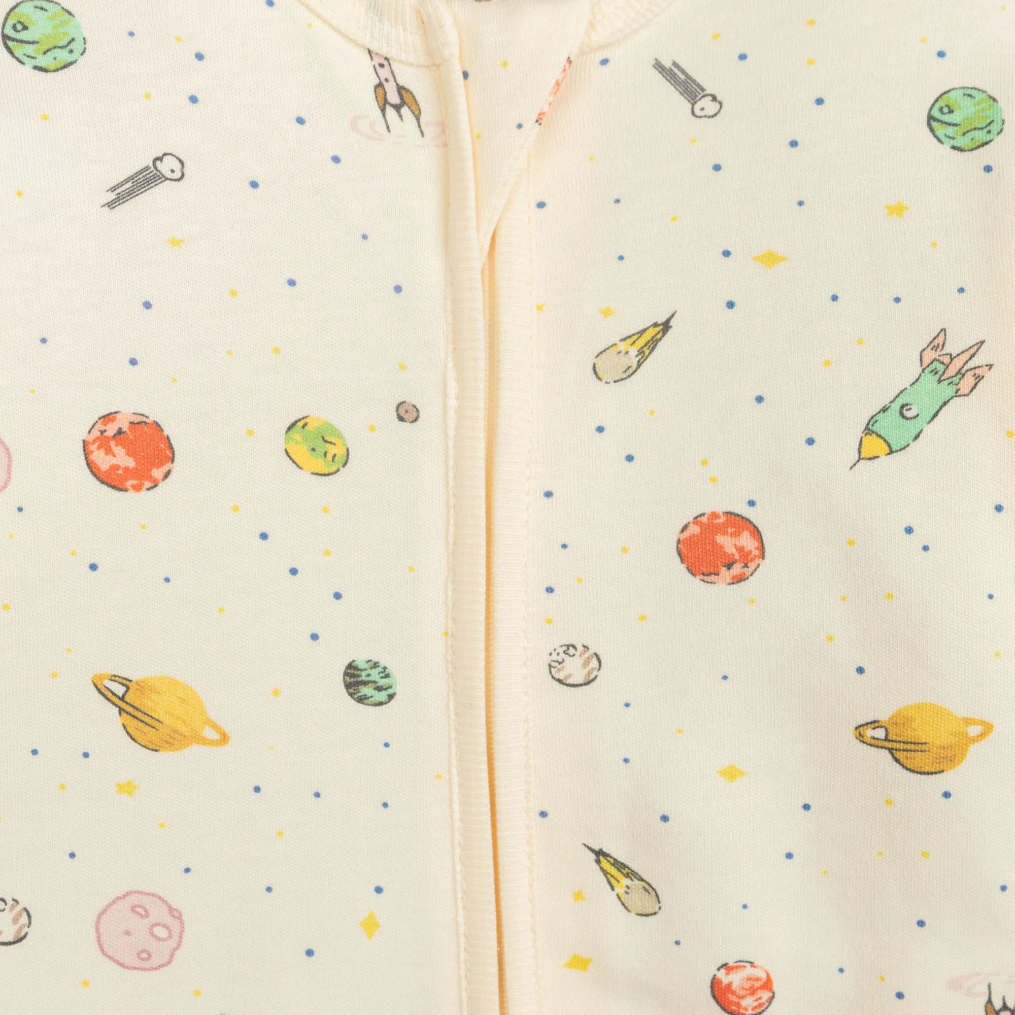 Cosmic Dreams Footed Romper - Image 2