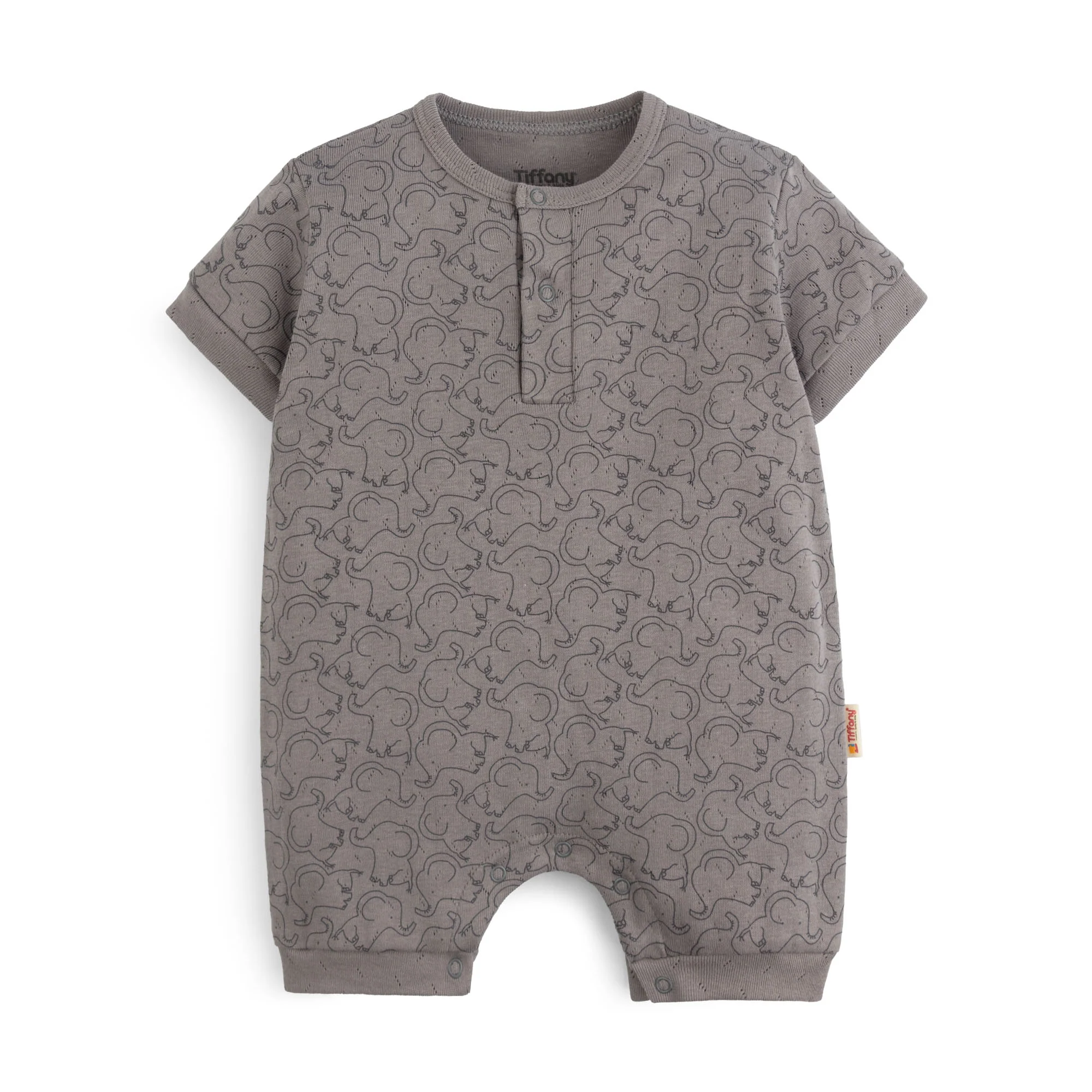 Little Jumbo Henley Romper
