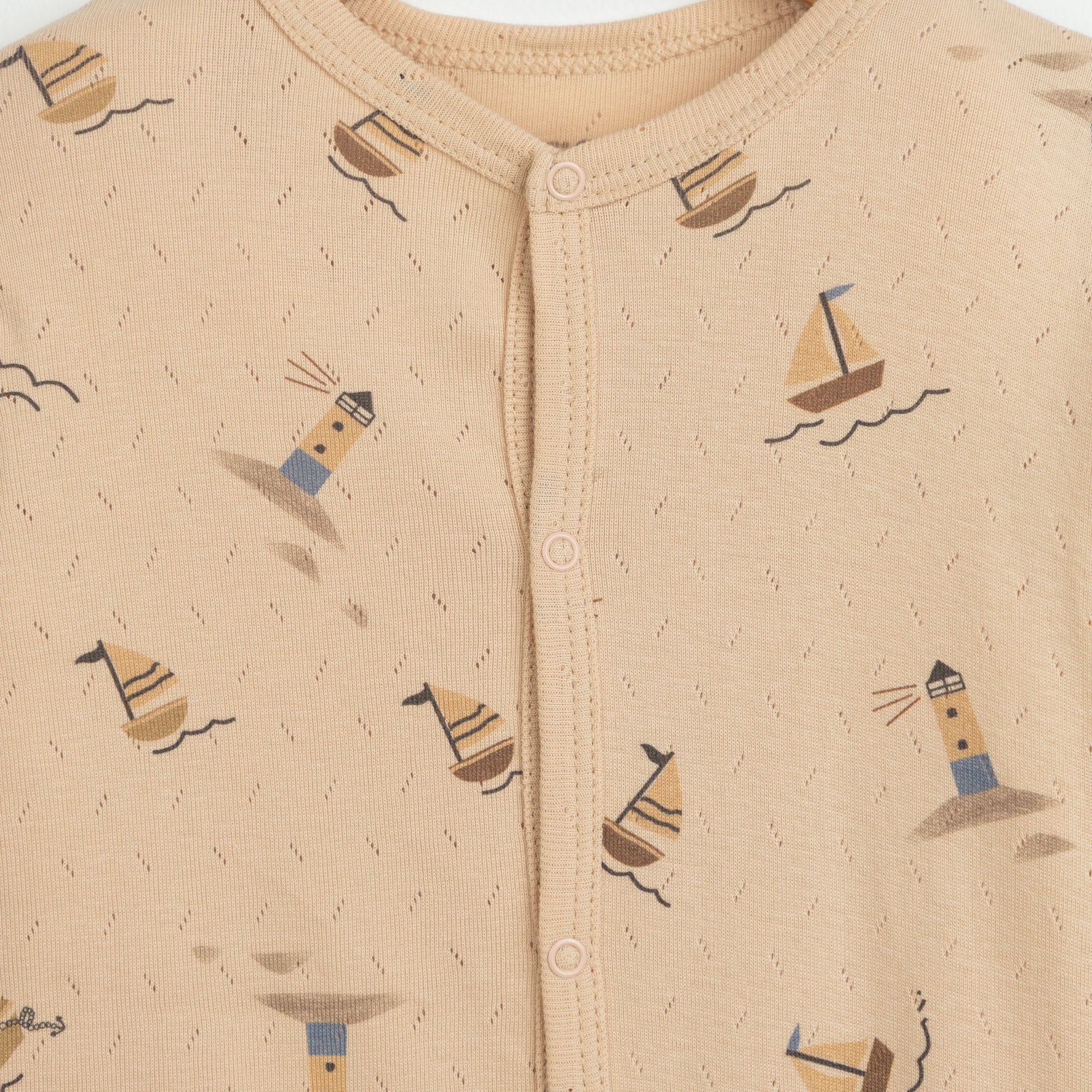 Boat Printed Romper - Image 2