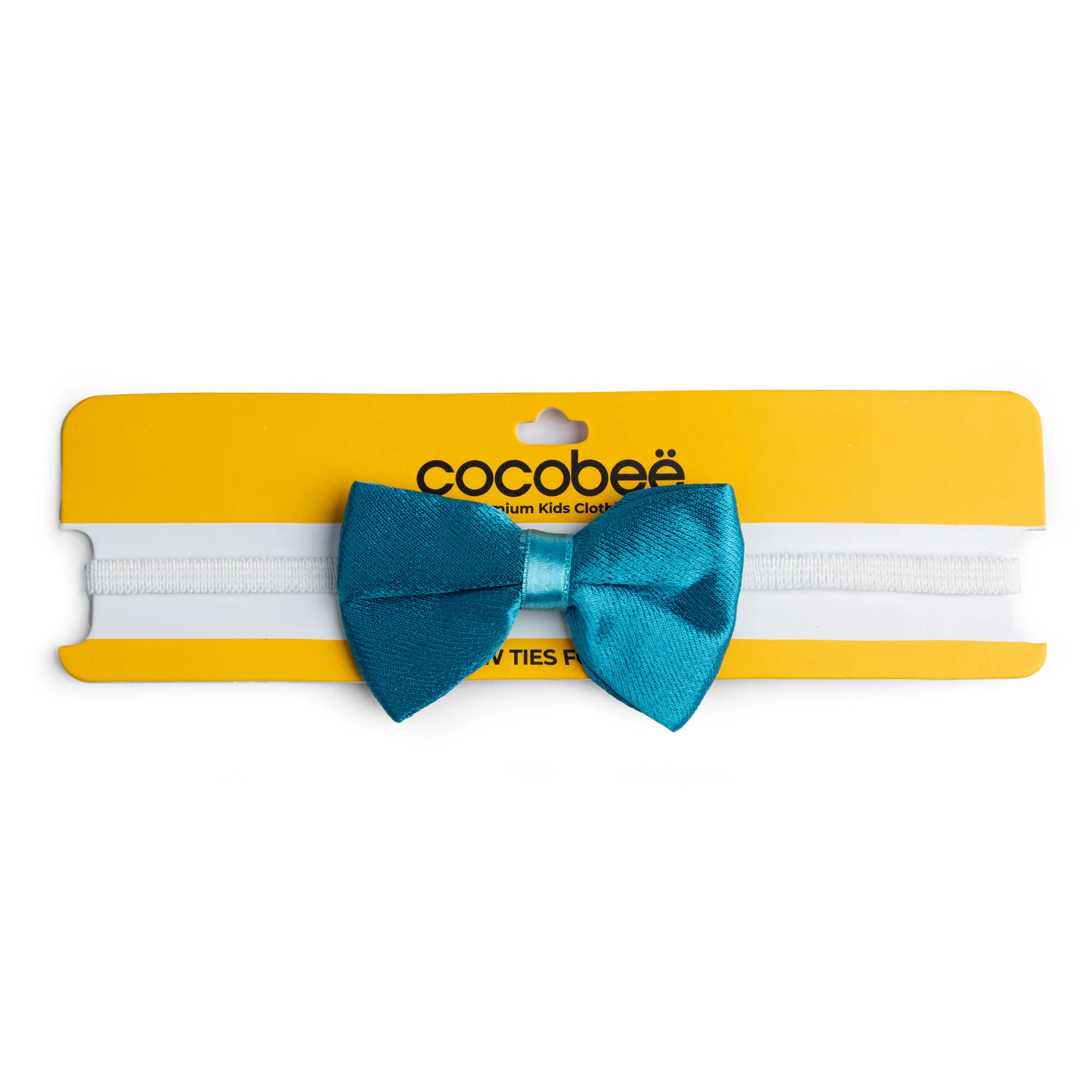 Teal Plain Bow Tie