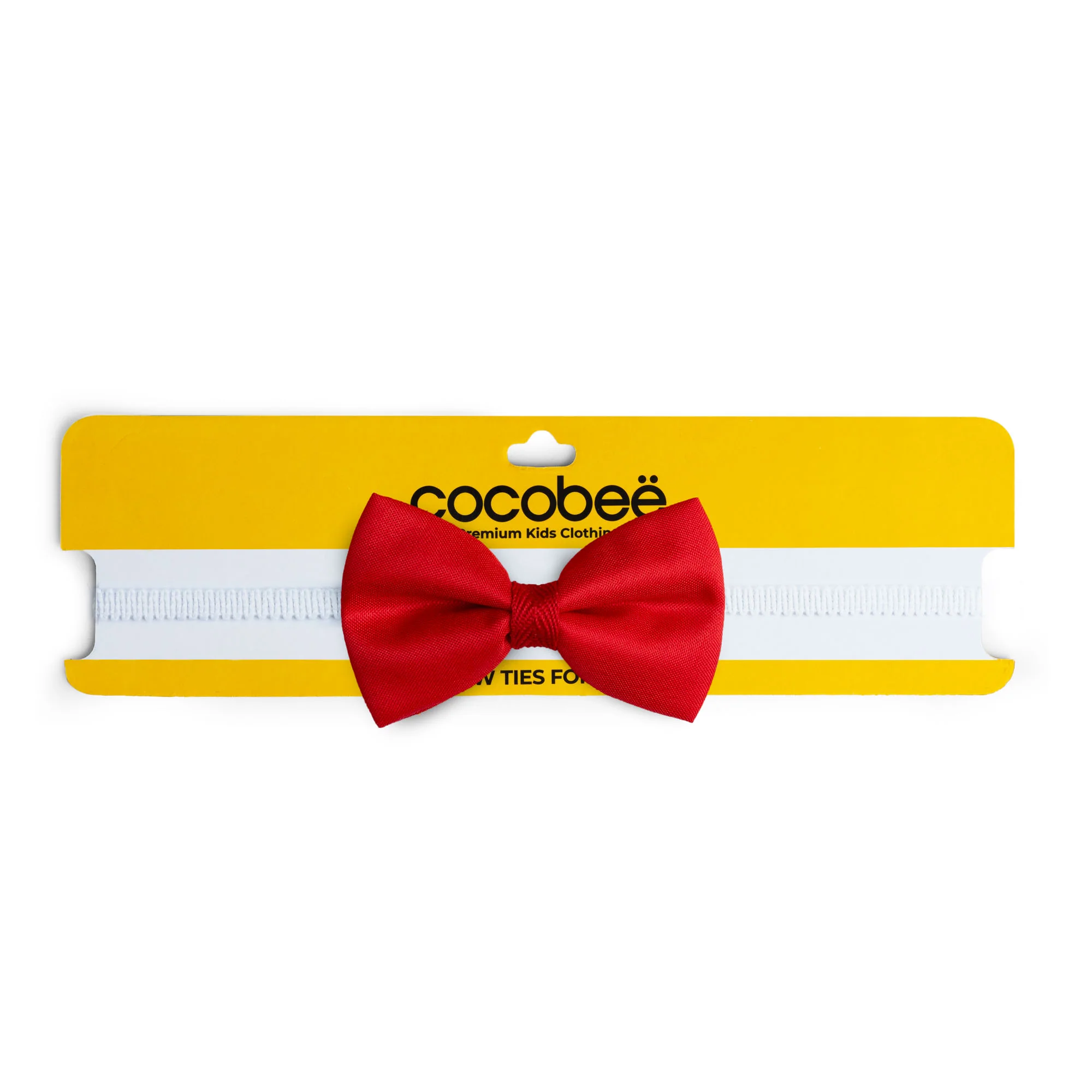 Plain Red Bowknot tie