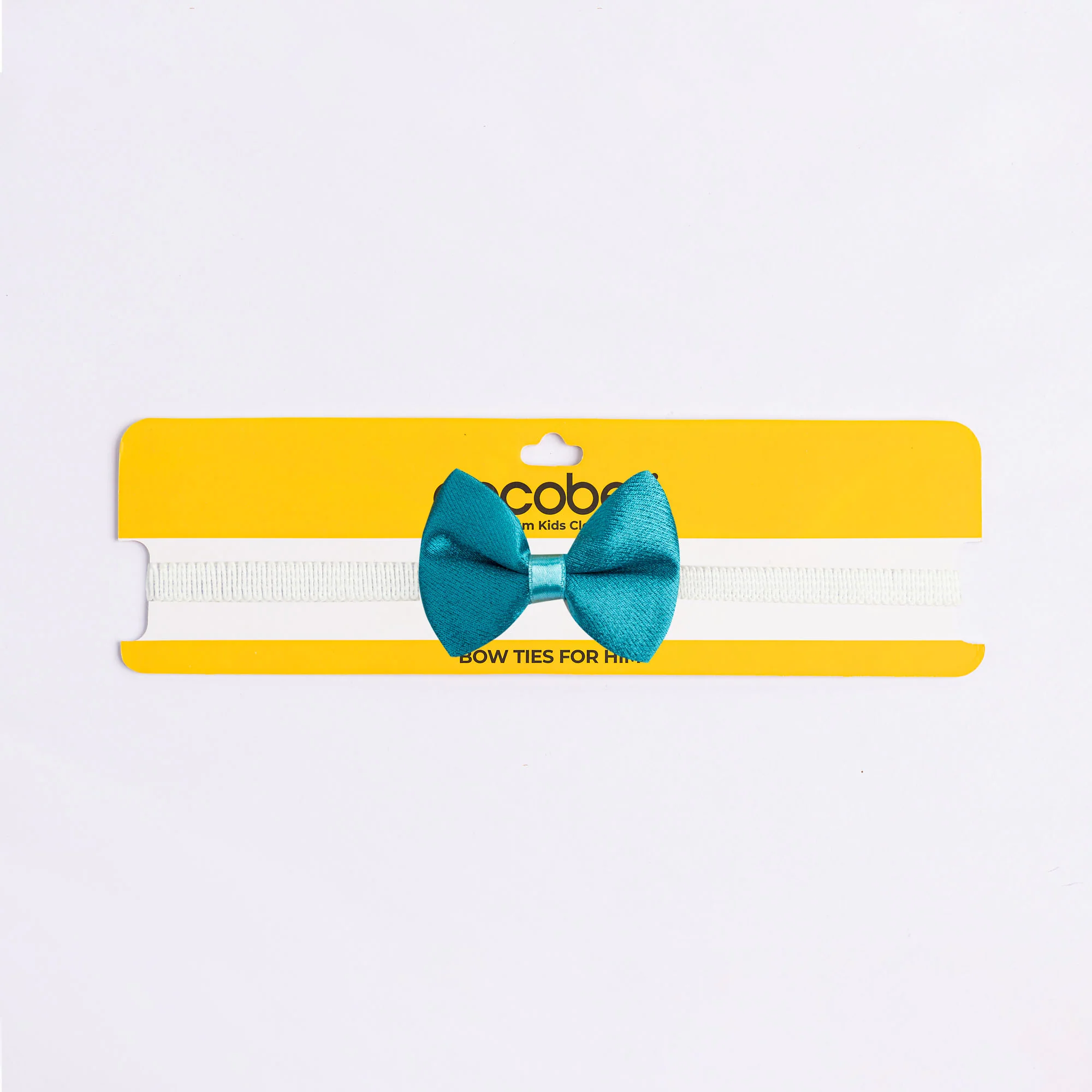 Textured Blue Bow Tie