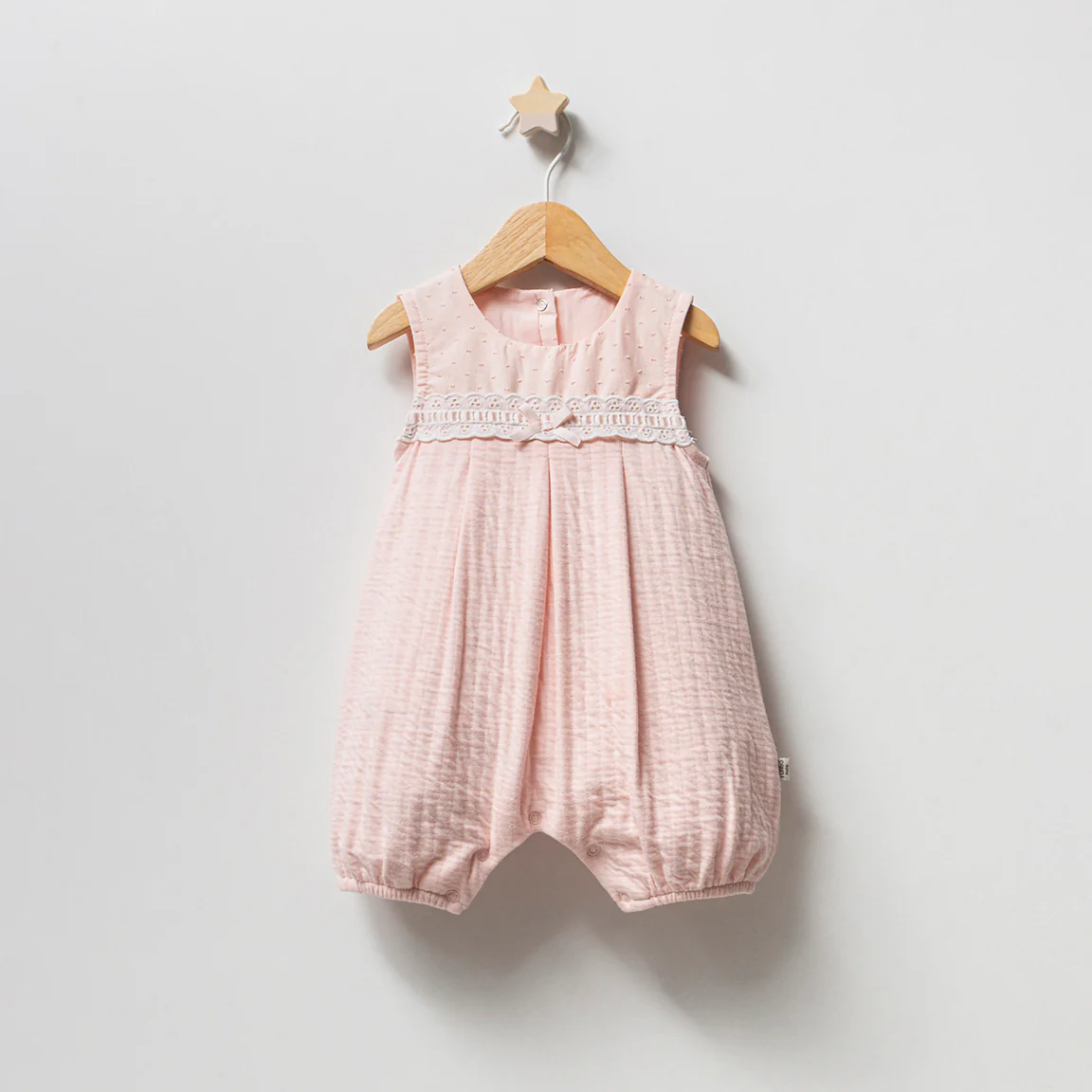Soft Pink Girl romper