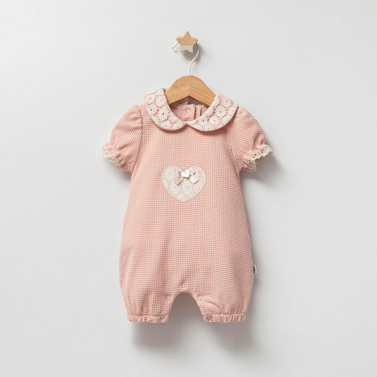 Candy pink romper