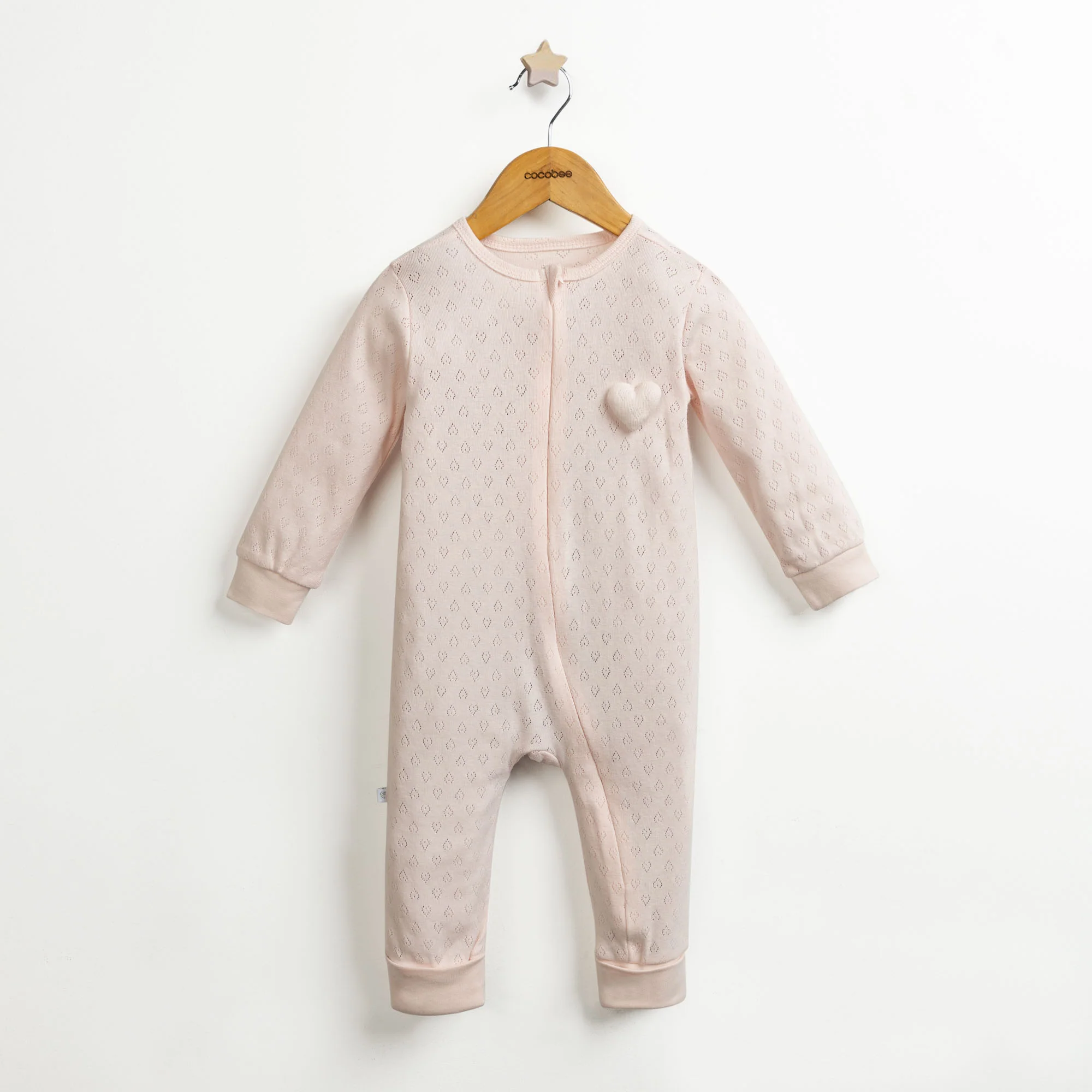 Pink Zip-up Onesie